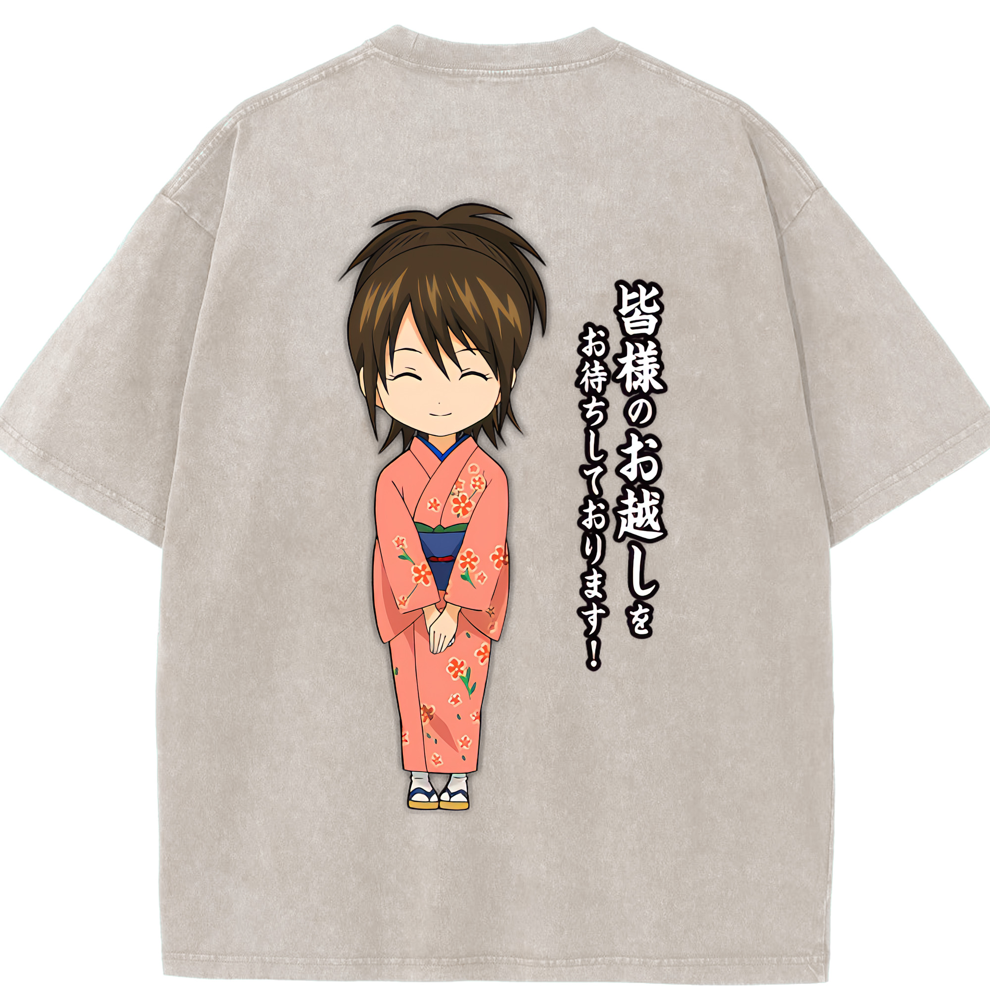 （画像用） ぎんたま 坂田銀時（さかたぎんとき） 神楽 志村新八（しむら しんぱち） GINTAMA Sakata Gintoki Kagura Shimura Shinpachi 綿100% ヴィンテージ風 半袖Tシャツ（背面プリント）