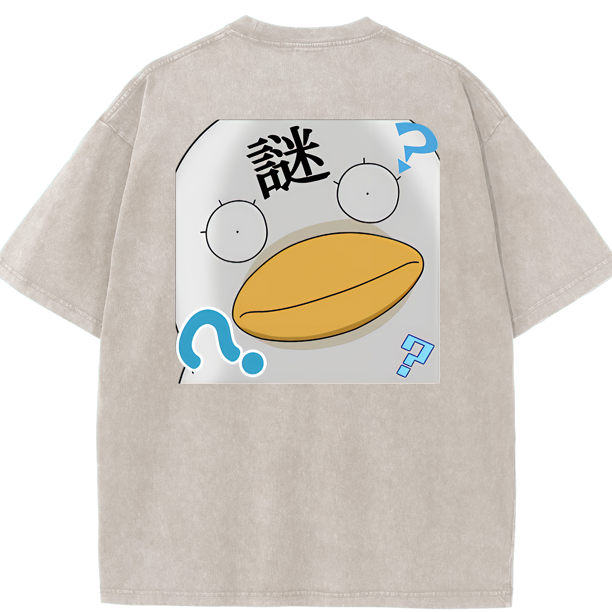 （画像用） ぎんたま 坂田銀時（さかたぎんとき） 神楽 志村新八（しむら しんぱち） GINTAMA Sakata Gintoki Kagura Shimura Shinpachi 綿100% ヴィンテージ風 半袖Tシャツ（背面プリント）