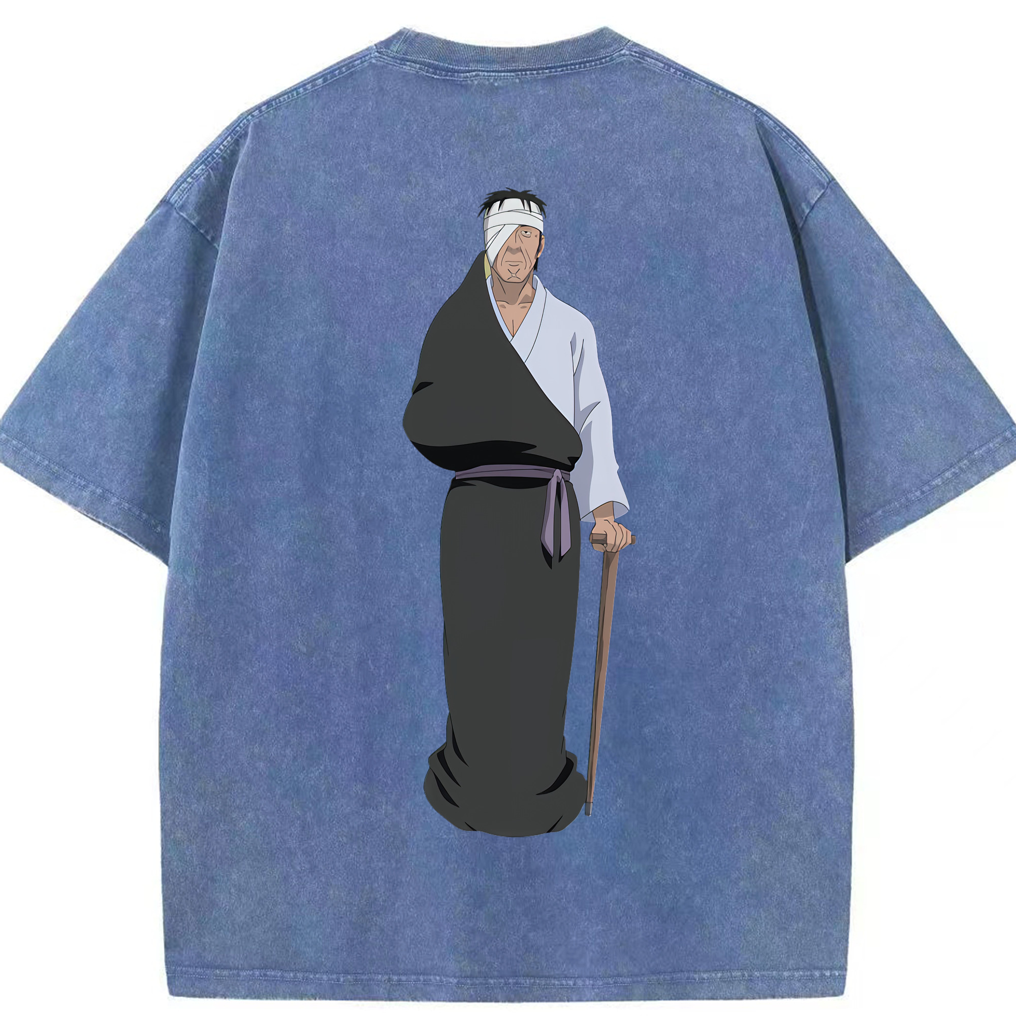 （画像用） ぎんたま 坂田銀時（さかたぎんとき） 神楽 志村新八（しむら しんぱち） GINTAMA Sakata Gintoki Kagura Shimura Shinpachi 綿100% ヴィンテージ風 半袖Tシャツ（背面プリント）