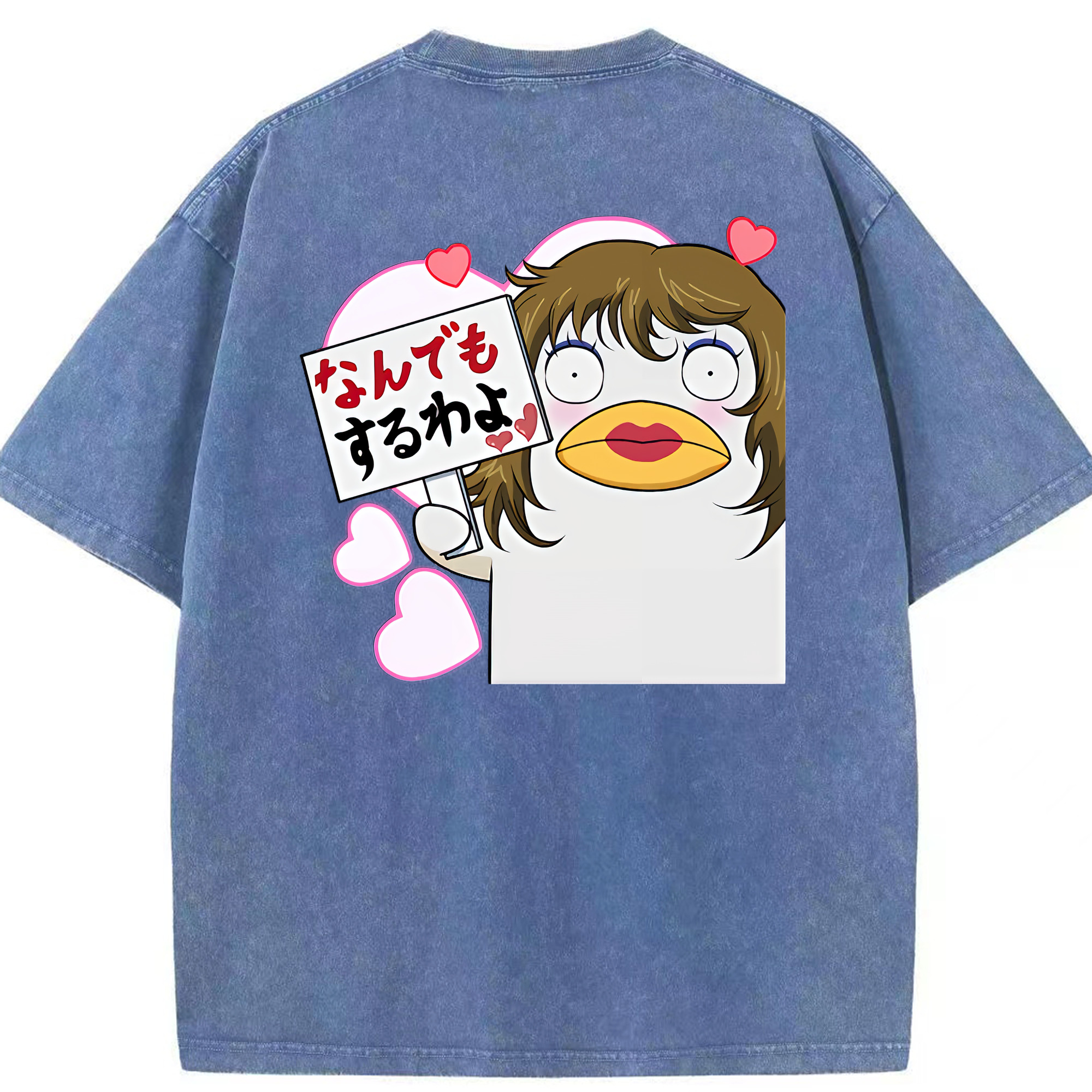 （画像用） ぎんたま 坂田銀時（さかたぎんとき） 神楽 志村新八（しむら しんぱち） GINTAMA Sakata Gintoki Kagura Shimura Shinpachi 綿100% ヴィンテージ風 半袖Tシャツ（背面プリント）