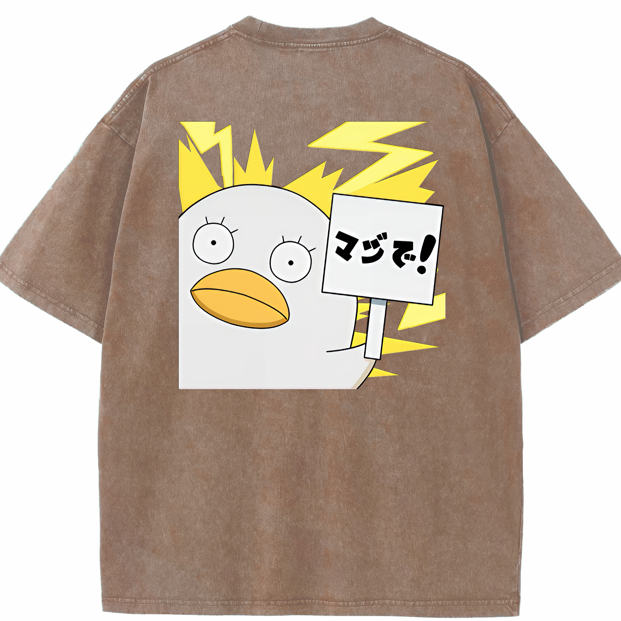 （画像用） ぎんたま 坂田銀時（さかたぎんとき） 神楽 志村新八（しむら しんぱち） GINTAMA Sakata Gintoki Kagura Shimura Shinpachi 綿100% ヴィンテージ風 半袖Tシャツ（背面プリント）