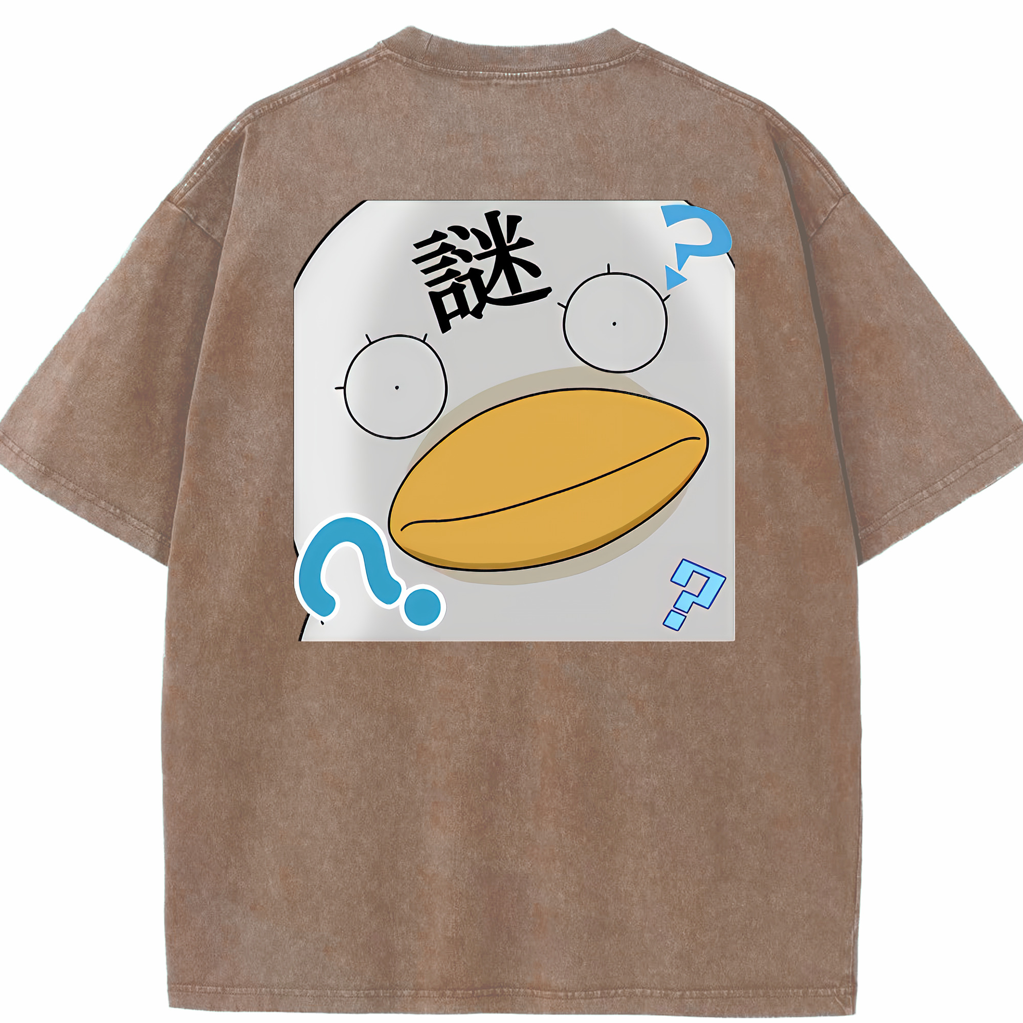 （画像用） ぎんたま 坂田銀時（さかたぎんとき） 神楽 志村新八（しむら しんぱち） GINTAMA Sakata Gintoki Kagura Shimura Shinpachi 綿100% ヴィンテージ風 半袖Tシャツ（背面プリント）