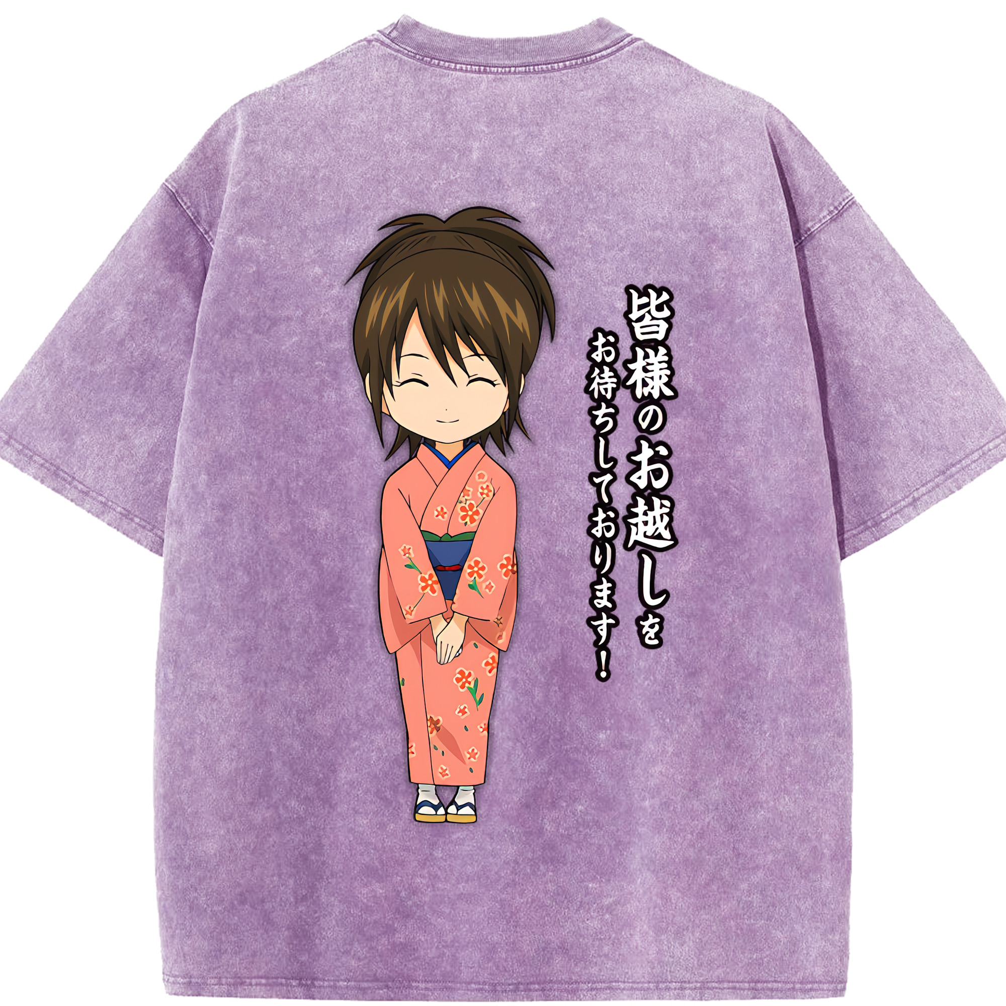 （画像用） ぎんたま 坂田銀時（さかたぎんとき） 神楽 志村新八（しむら しんぱち） GINTAMA Sakata Gintoki Kagura Shimura Shinpachi 綿100% ヴィンテージ風 半袖Tシャツ（背面プリント）