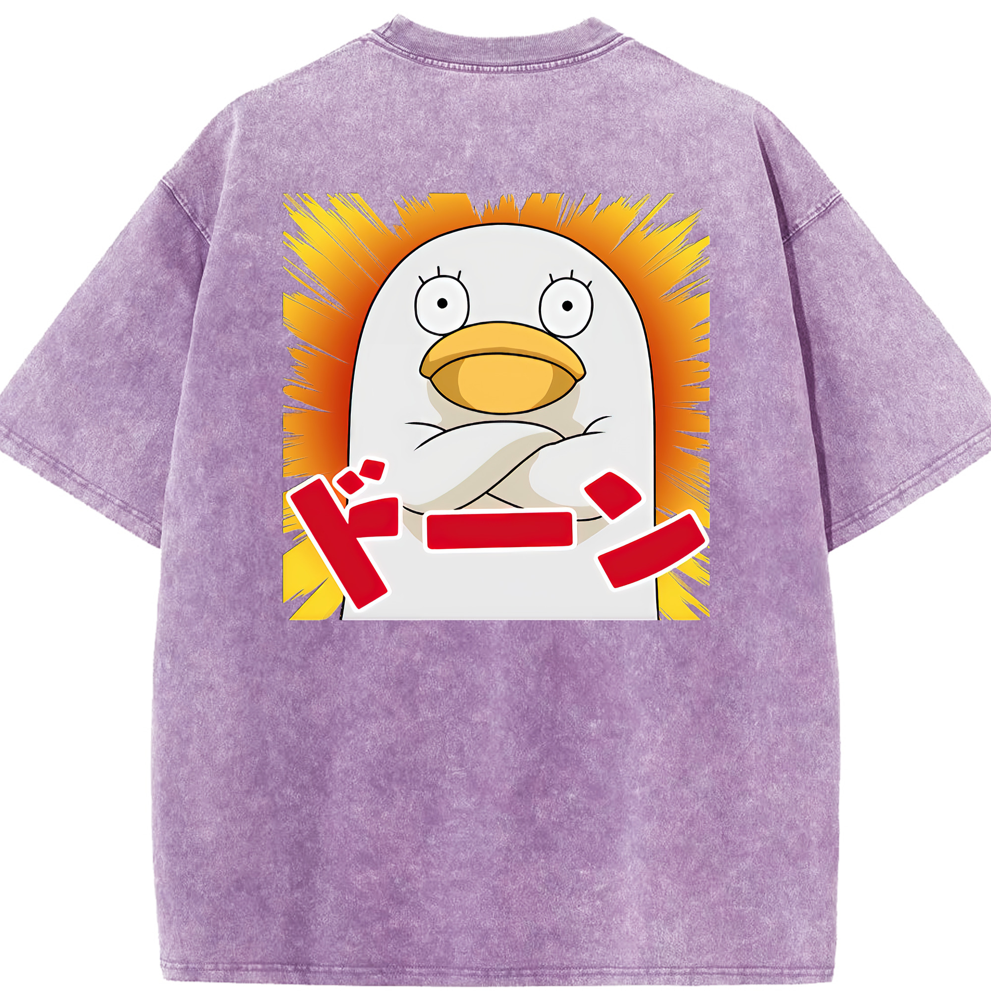 （画像用） ぎんたま 坂田銀時（さかたぎんとき） 神楽 志村新八（しむら しんぱち） GINTAMA Sakata Gintoki Kagura Shimura Shinpachi 綿100% ヴィンテージ風 半袖Tシャツ（背面プリント）