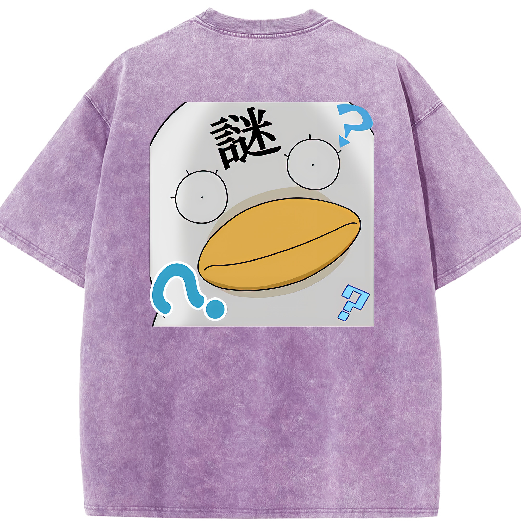 （画像用） ぎんたま 坂田銀時（さかたぎんとき） 神楽 志村新八（しむら しんぱち） GINTAMA Sakata Gintoki Kagura Shimura Shinpachi 綿100% ヴィンテージ風 半袖Tシャツ（背面プリント）