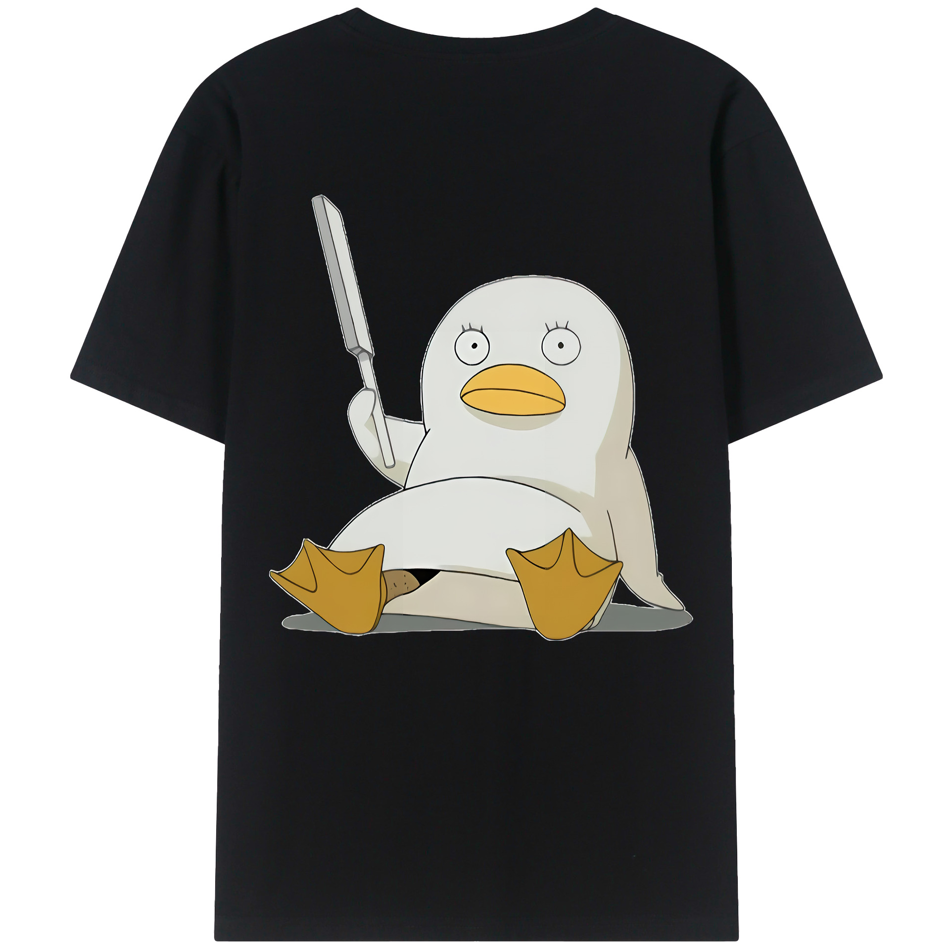（画像用） ぎんたま 坂田銀時（さかたぎんとき） 神楽 志村新八（しむら しんぱち） GINTAMA Sakata Gintoki Kagura Shimura Shinpachi 綿100％ メンズ半袖Tシャツ（バックプリント） 通気性