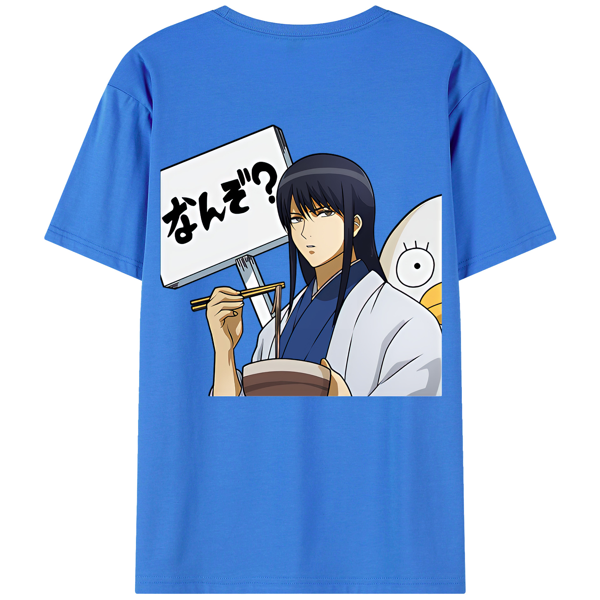（画像用） ぎんたま 坂田銀時（さかたぎんとき） 神楽 志村新八（しむら しんぱち） GINTAMA Sakata Gintoki Kagura Shimura Shinpachi 綿100％ メンズ半袖Tシャツ（バックプリント） 通気性
