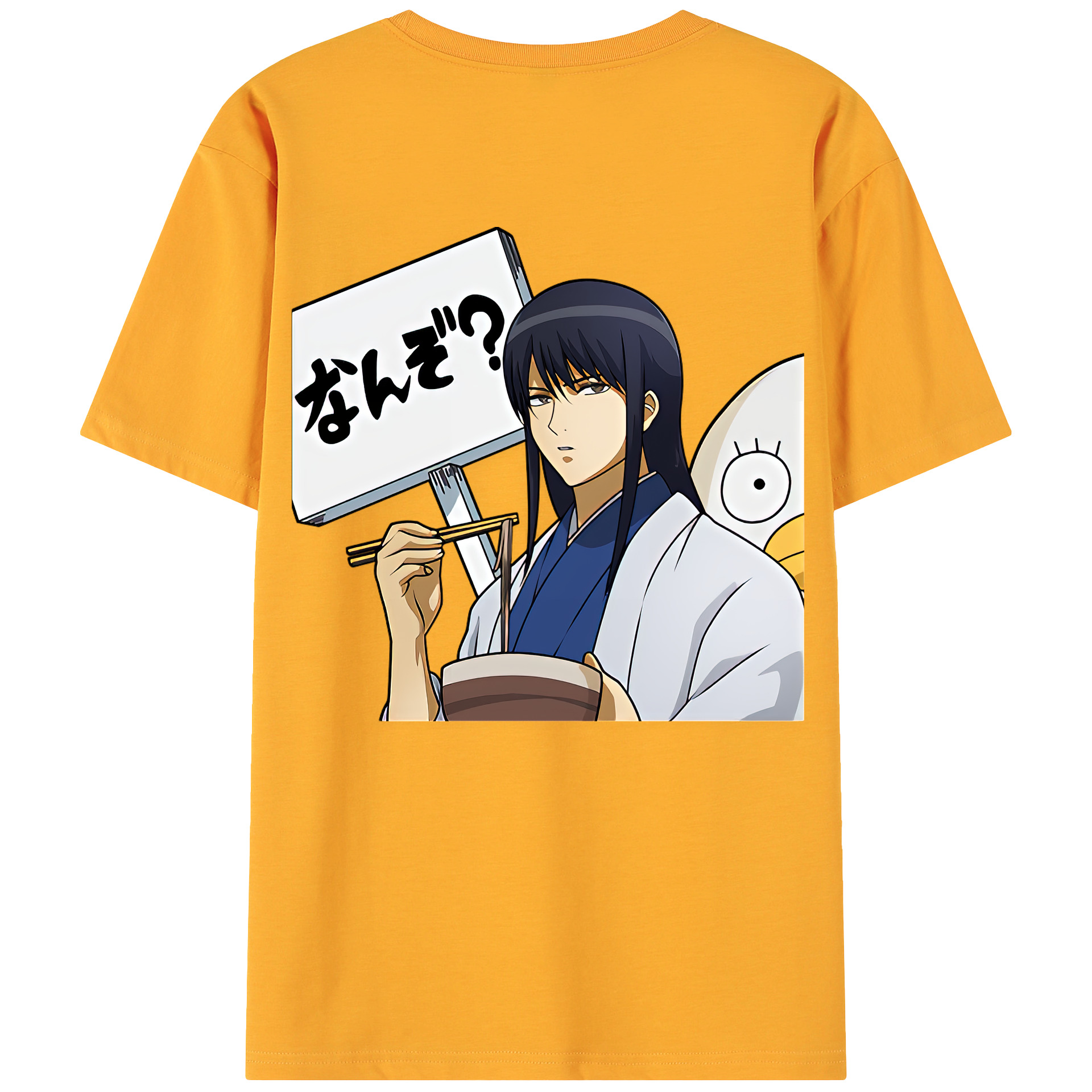 （画像用） ぎんたま 坂田銀時（さかたぎんとき） 神楽 志村新八（しむら しんぱち） GINTAMA Sakata Gintoki Kagura Shimura Shinpachi 綿100％ メンズ半袖Tシャツ（バックプリント） 通気性