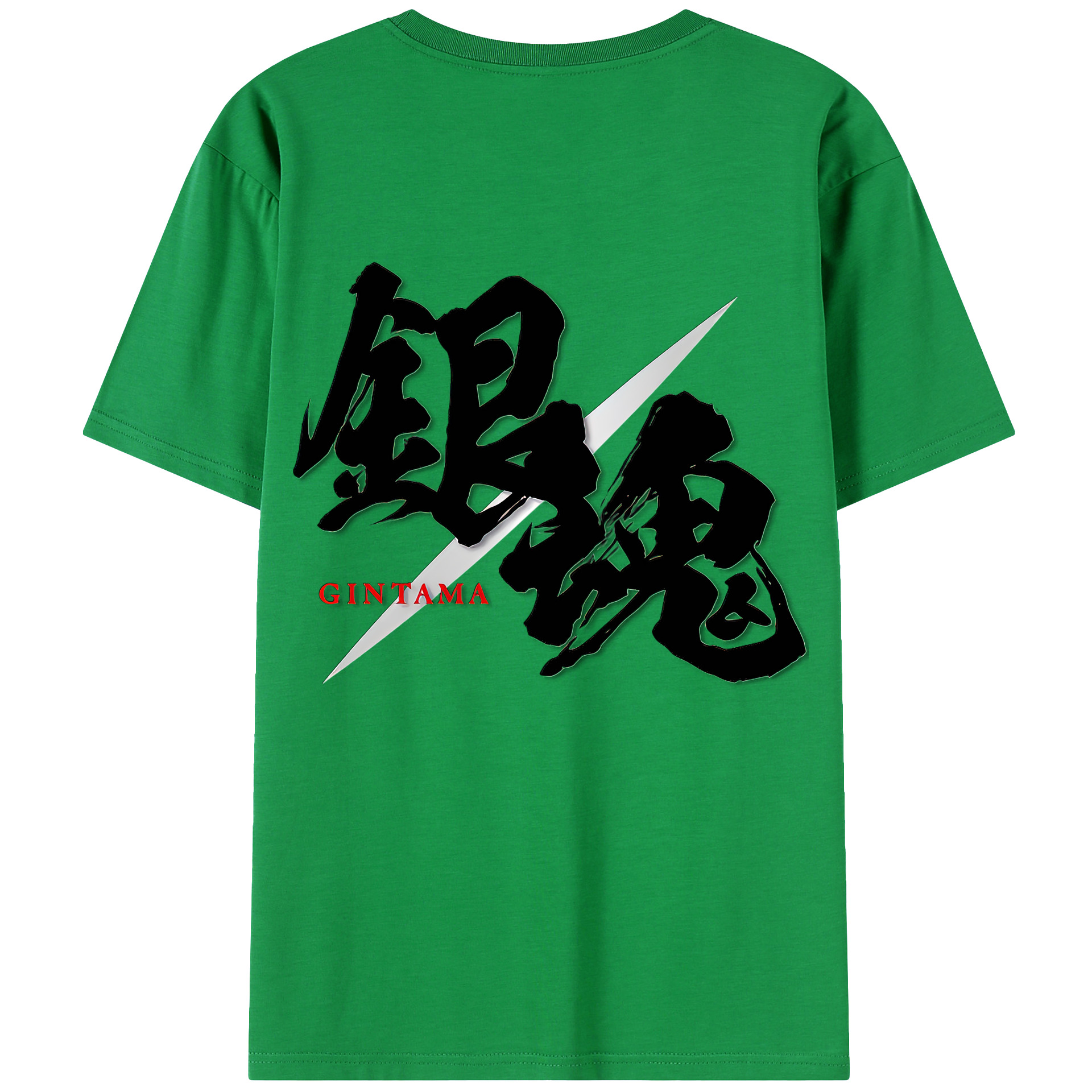 （画像用） ぎんたま 坂田銀時（さかたぎんとき） 神楽 志村新八（しむら しんぱち） GINTAMA Sakata Gintoki Kagura Shimura Shinpachi 綿100％ メンズ半袖Tシャツ（バックプリント） 通気性