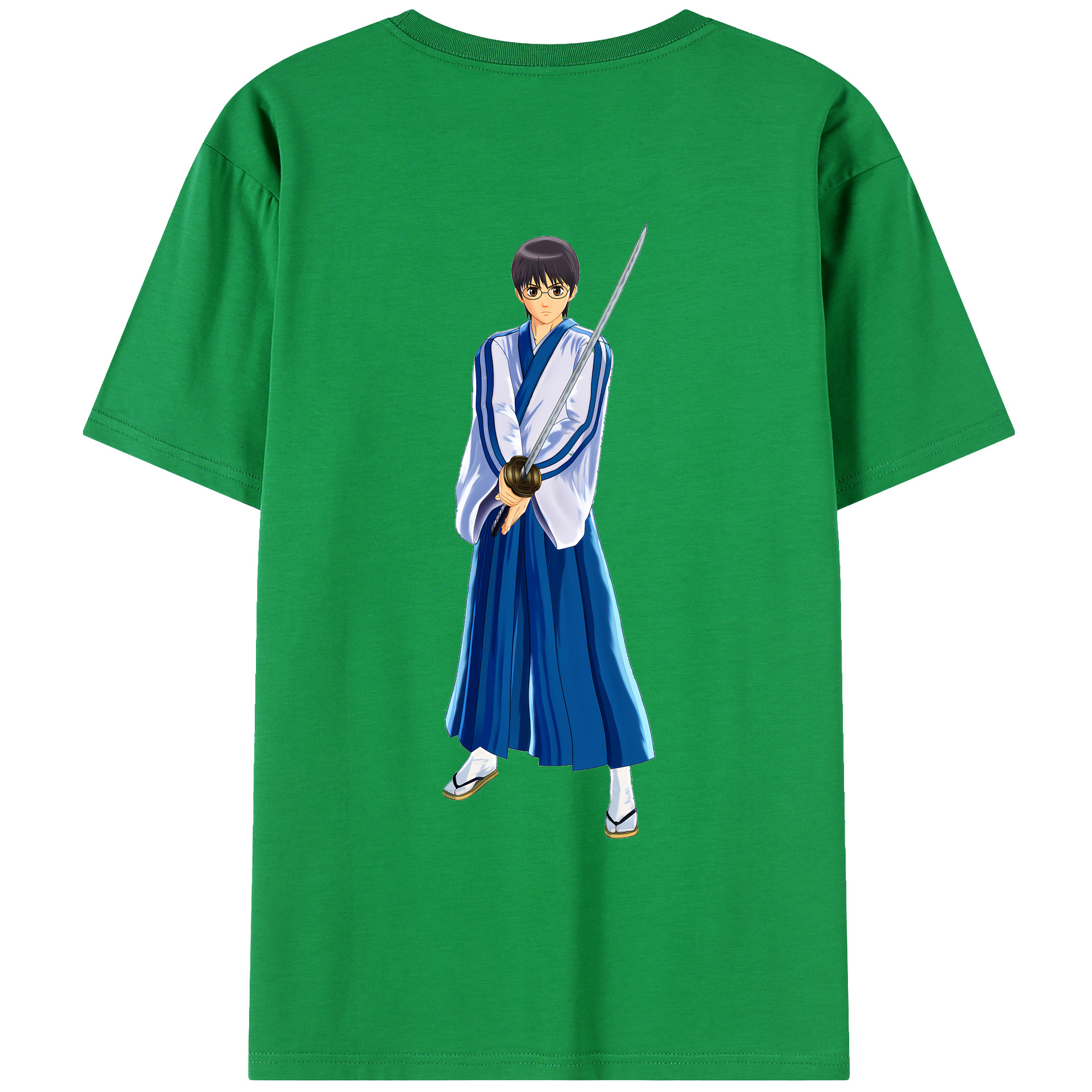 （画像用） ぎんたま 坂田銀時（さかたぎんとき） 神楽 志村新八（しむら しんぱち） GINTAMA Sakata Gintoki Kagura Shimura Shinpachi 綿100％ メンズ半袖Tシャツ（バックプリント） 通気性
