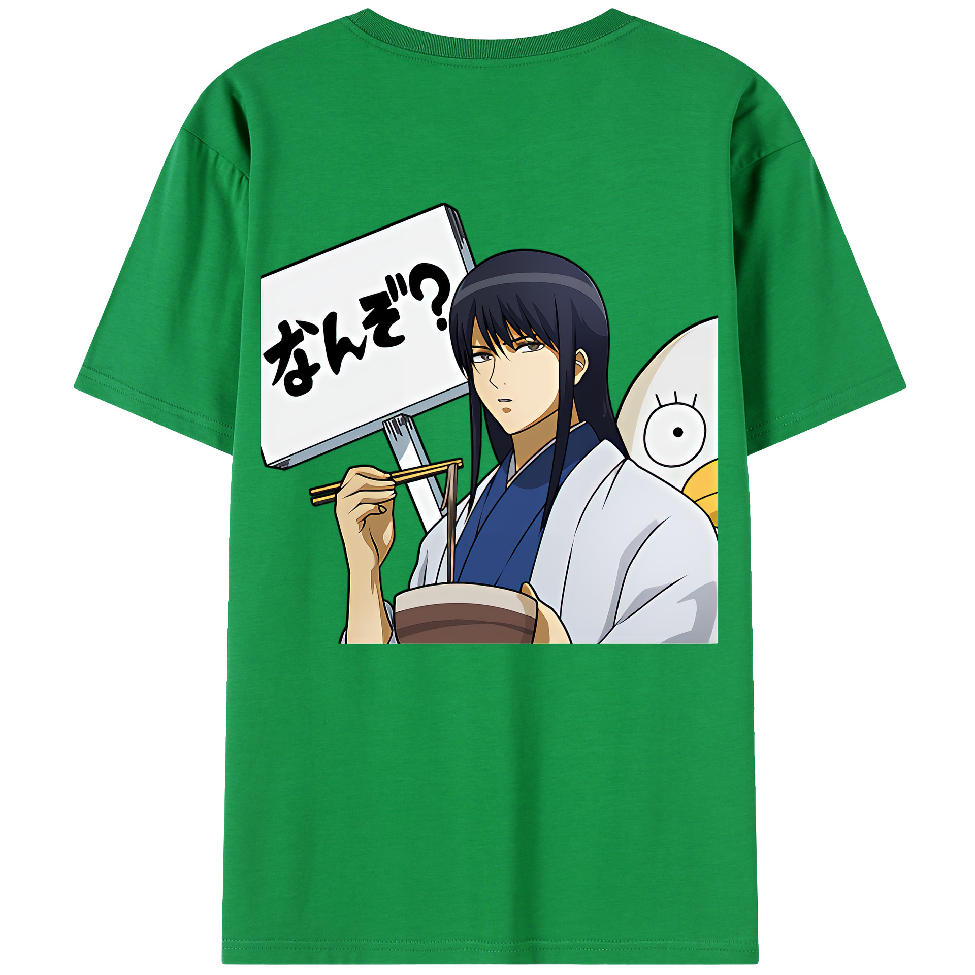 （画像用） ぎんたま 坂田銀時（さかたぎんとき） 神楽 志村新八（しむら しんぱち） GINTAMA Sakata Gintoki Kagura Shimura Shinpachi 綿100％ メンズ半袖Tシャツ（バックプリント） 通気性