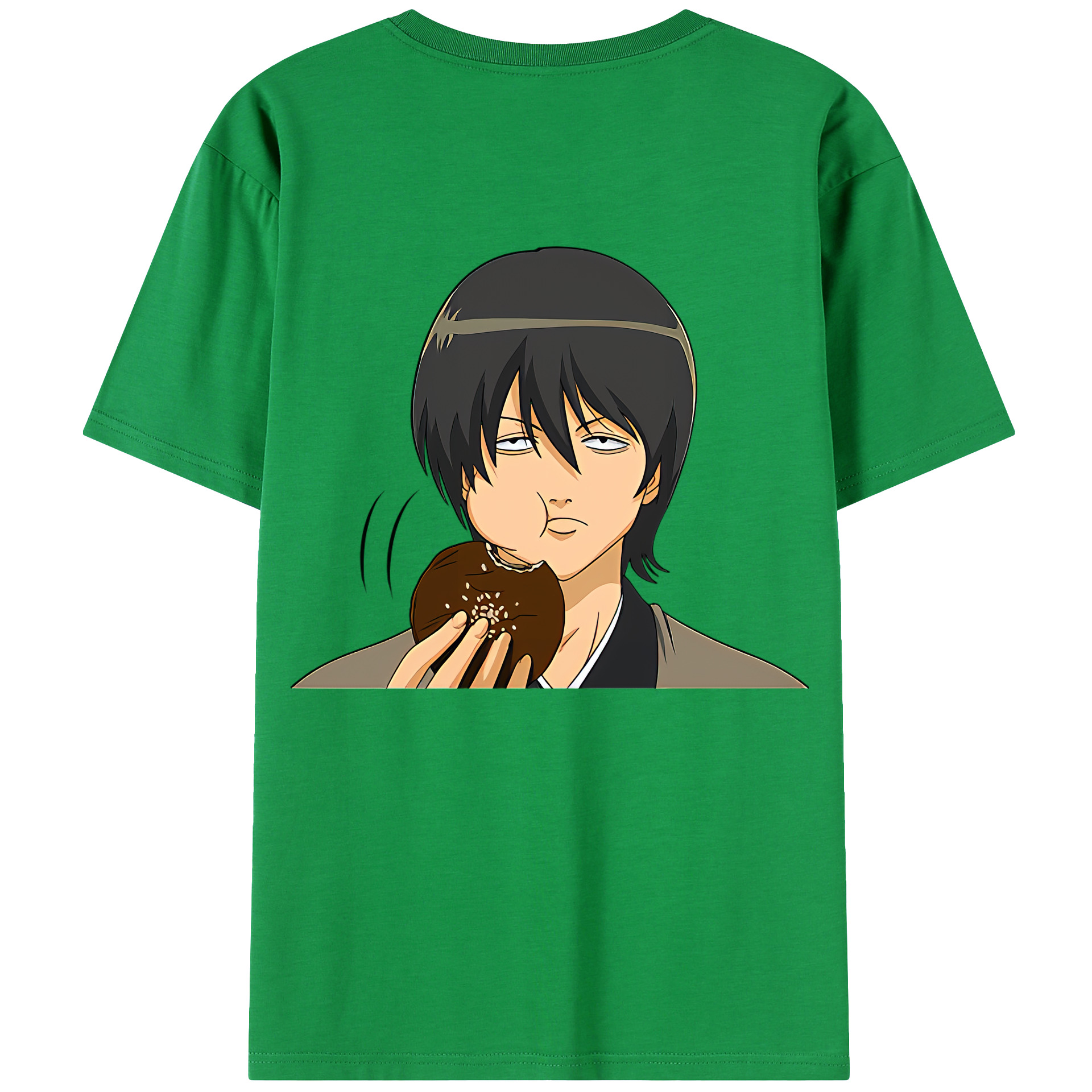 （画像用） ぎんたま 坂田銀時（さかたぎんとき） 神楽 志村新八（しむら しんぱち） GINTAMA Sakata Gintoki Kagura Shimura Shinpachi 綿100％ メンズ半袖Tシャツ（バックプリント） 通気性