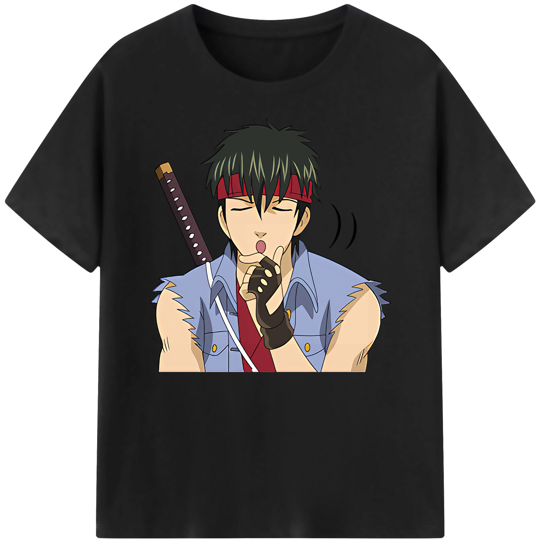 （画像用） ぎんたま 坂田銀時（さかたぎんとき） 神楽 志村新八（しむら しんぱち） GINTAMA Sakata Gintoki Kagura Shimura Shinpachi 綿100％ メンズ半袖Tシャツ｜肌触りやわらか＆通気性