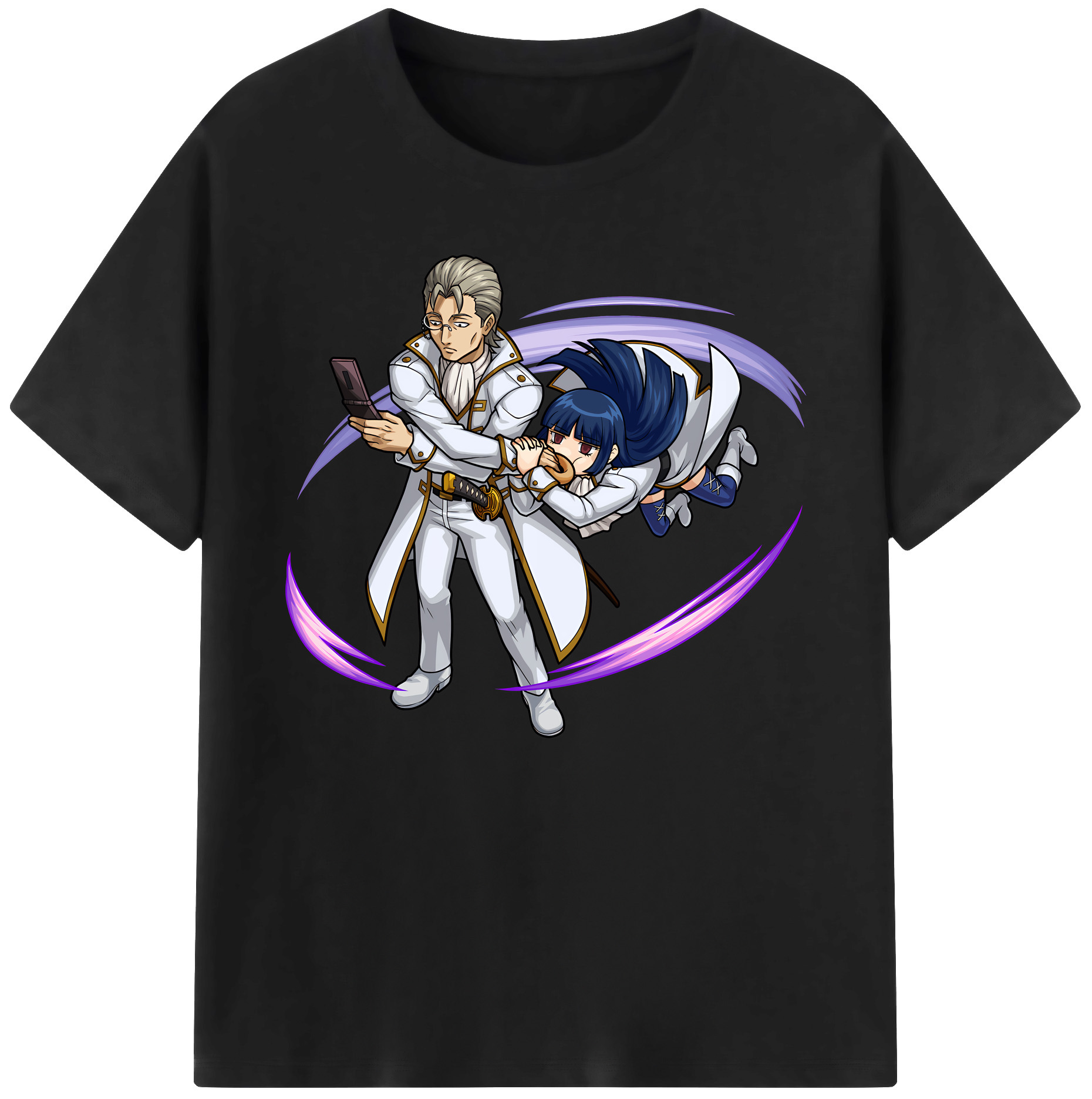 （画像用） ぎんたま 坂田銀時（さかたぎんとき） 神楽 志村新八（しむら しんぱち） GINTAMA Sakata Gintoki Kagura Shimura Shinpachi 綿100％ メンズ半袖Tシャツ｜肌触りやわらか＆通気性
