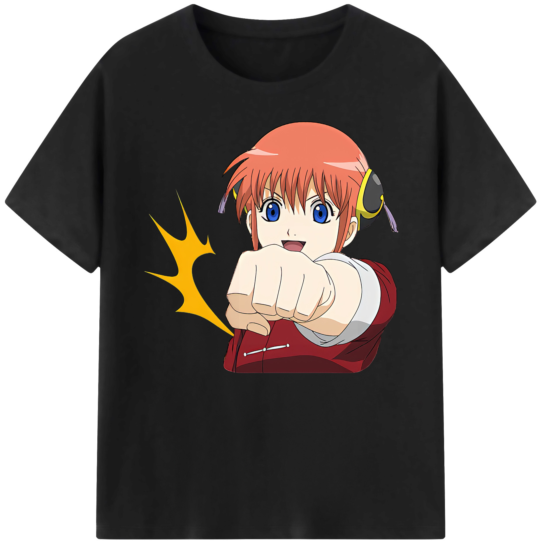 （画像用） ぎんたま 坂田銀時（さかたぎんとき） 神楽 志村新八（しむら しんぱち） GINTAMA Sakata Gintoki Kagura Shimura Shinpachi 綿100％ メンズ半袖Tシャツ｜肌触りやわらか＆通気性