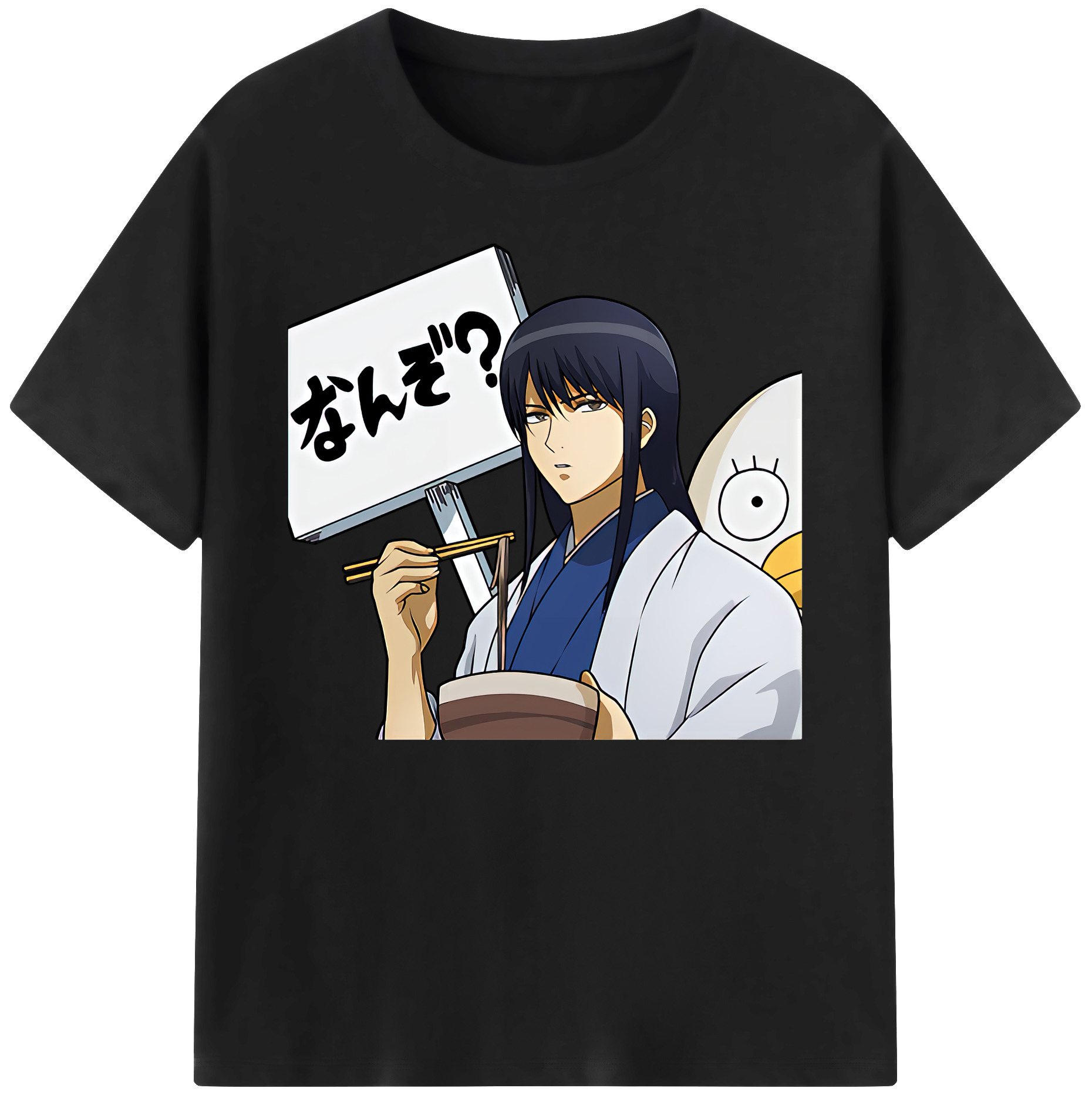 （画像用） ぎんたま 坂田銀時（さかたぎんとき） 神楽 志村新八（しむら しんぱち） GINTAMA Sakata Gintoki Kagura Shimura Shinpachi 綿100％ メンズ半袖Tシャツ｜肌触りやわらか＆通気性
