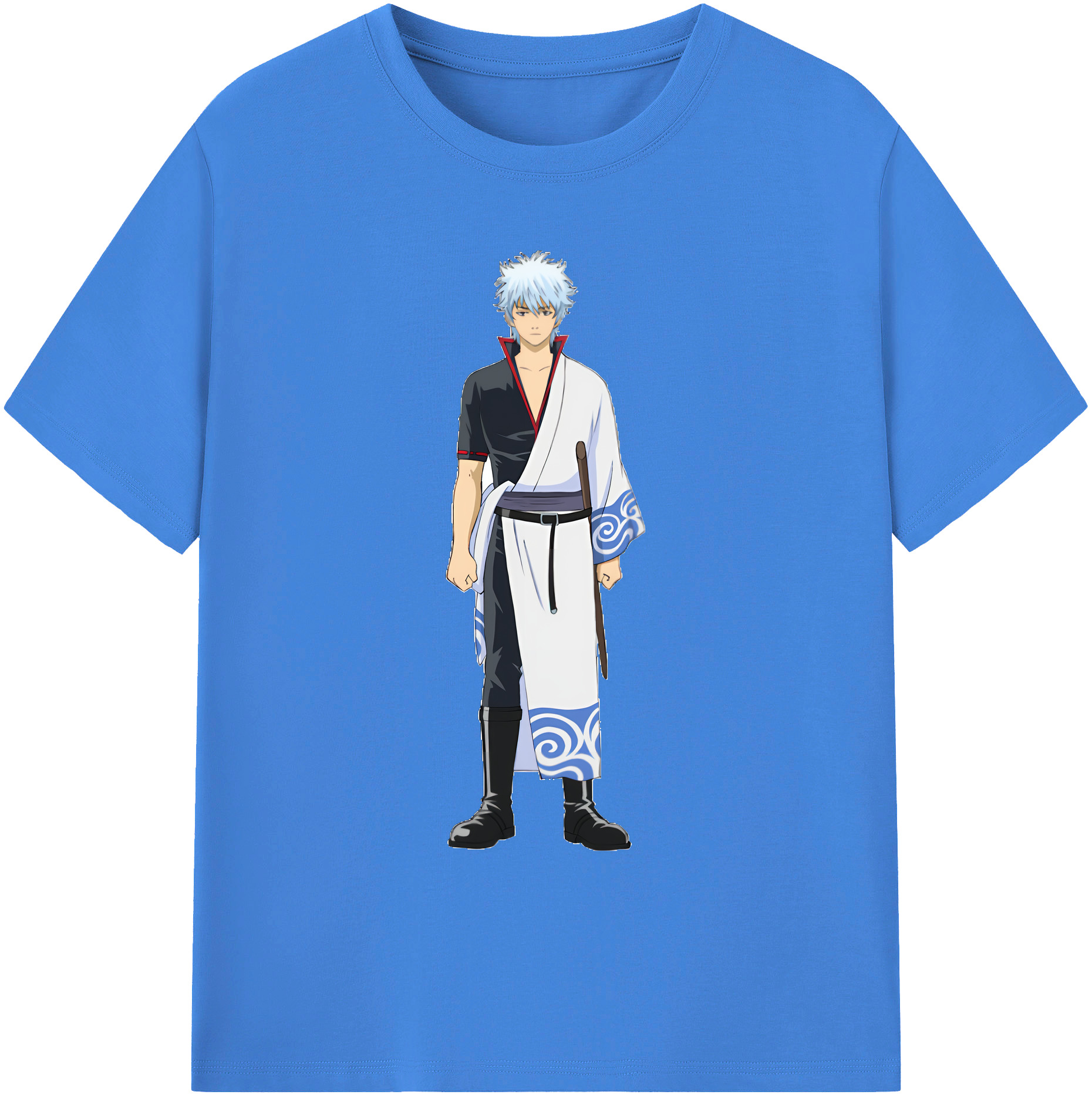 （画像用） ぎんたま 坂田銀時（さかたぎんとき） 神楽 志村新八（しむら しんぱち） GINTAMA Sakata Gintoki Kagura Shimura Shinpachi 綿100％ メンズ半袖Tシャツ｜肌触りやわらか＆通気性