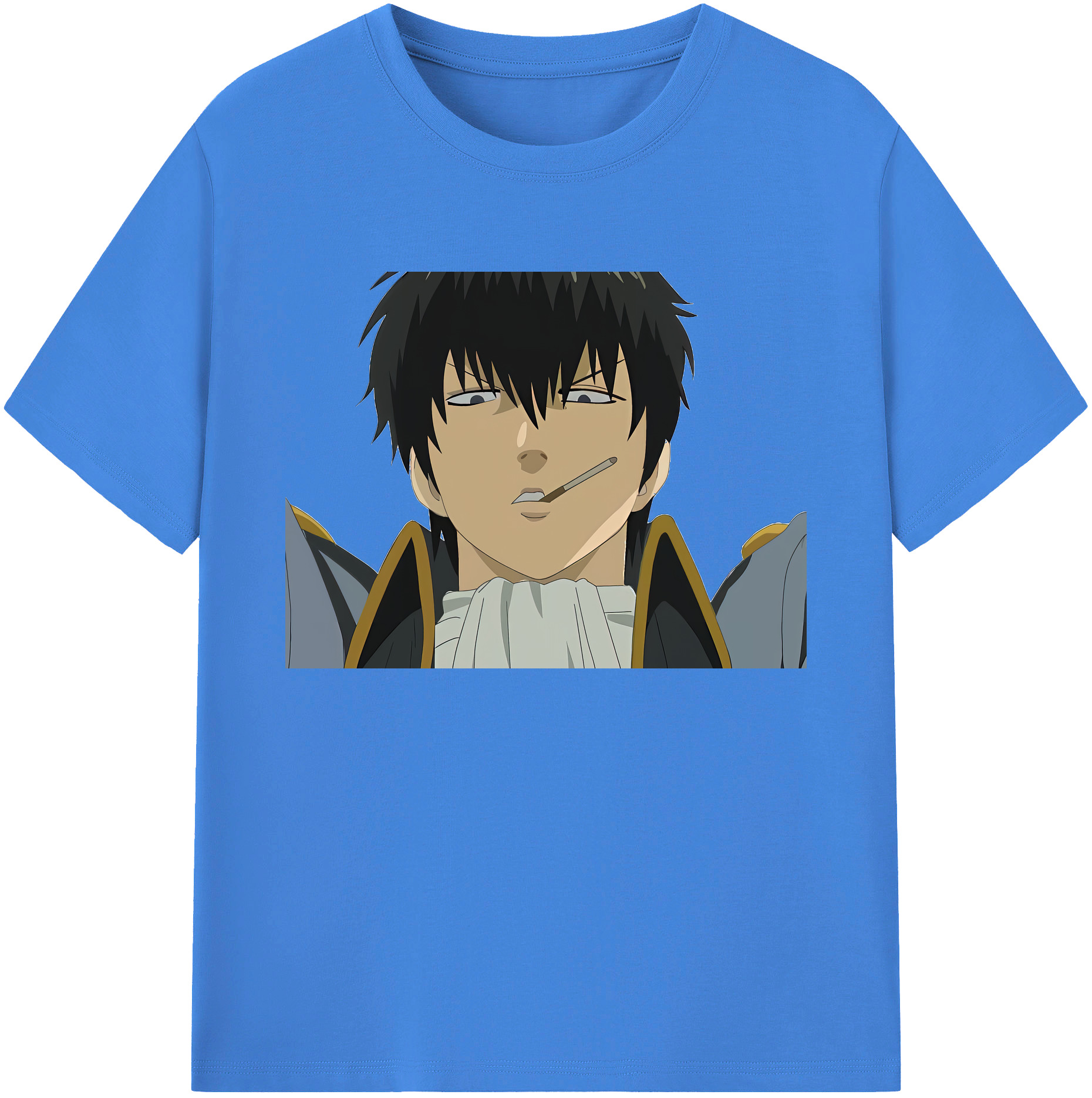 （画像用） ぎんたま 坂田銀時（さかたぎんとき） 神楽 志村新八（しむら しんぱち） GINTAMA Sakata Gintoki Kagura Shimura Shinpachi 綿100％ メンズ半袖Tシャツ｜肌触りやわらか＆通気性