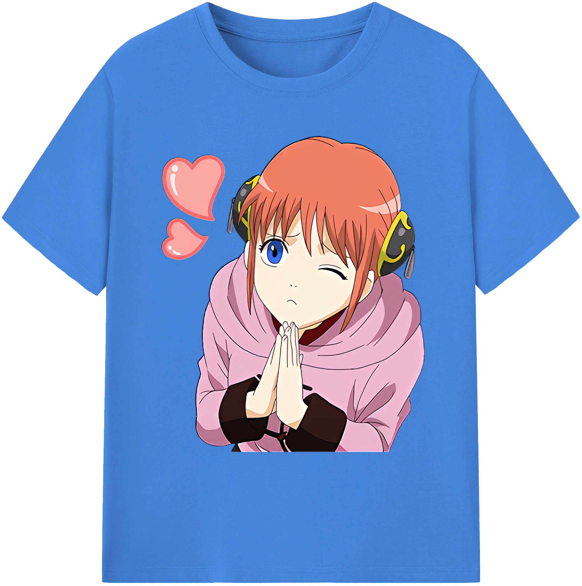 （画像用） ぎんたま 坂田銀時（さかたぎんとき） 神楽 志村新八（しむら しんぱち） GINTAMA Sakata Gintoki Kagura Shimura Shinpachi 綿100％ メンズ半袖Tシャツ｜肌触りやわらか＆通気性