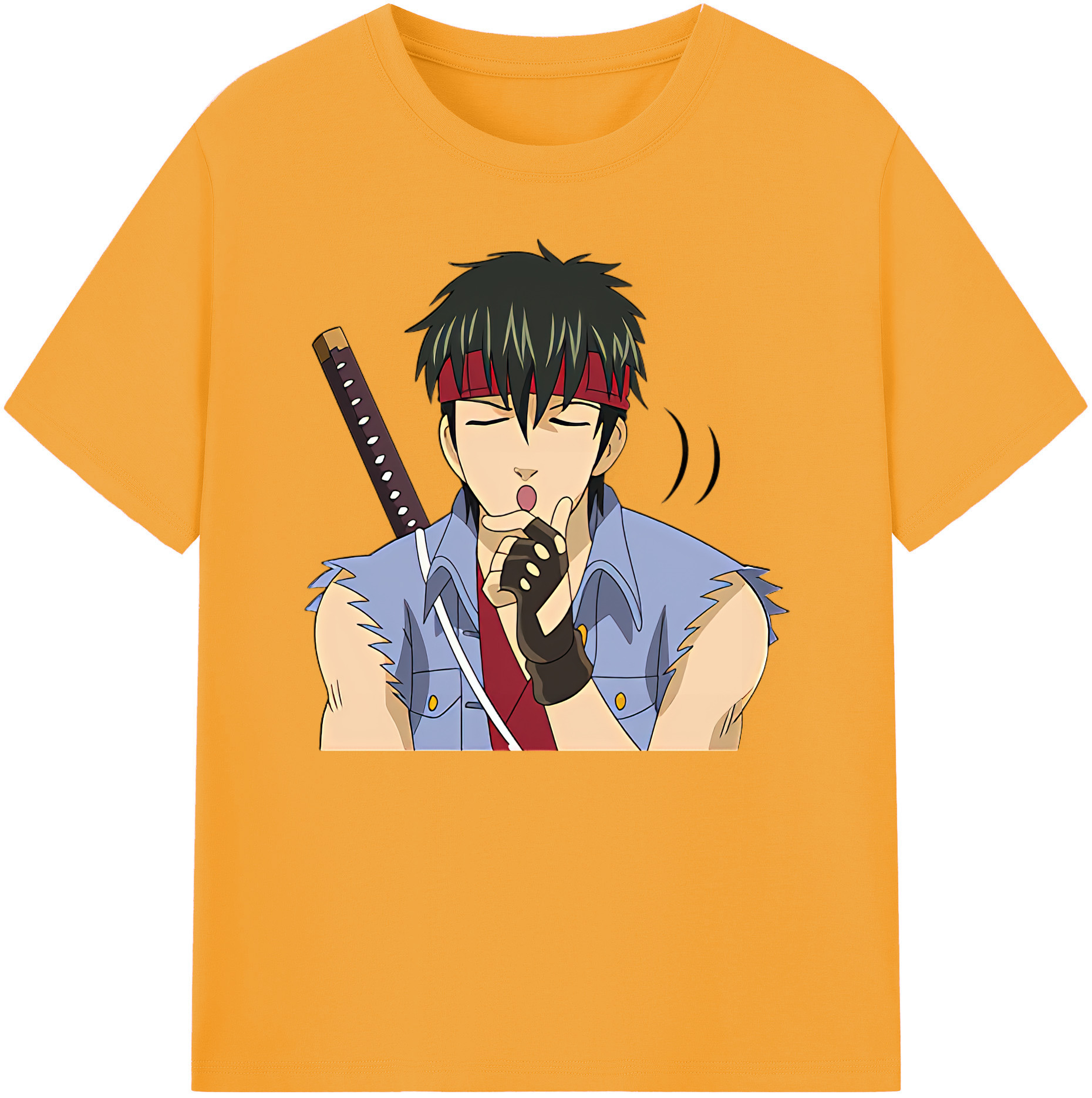 （画像用） ぎんたま 坂田銀時（さかたぎんとき） 神楽 志村新八（しむら しんぱち） GINTAMA Sakata Gintoki Kagura Shimura Shinpachi 綿100％ メンズ半袖Tシャツ｜肌触りやわらか＆通気性