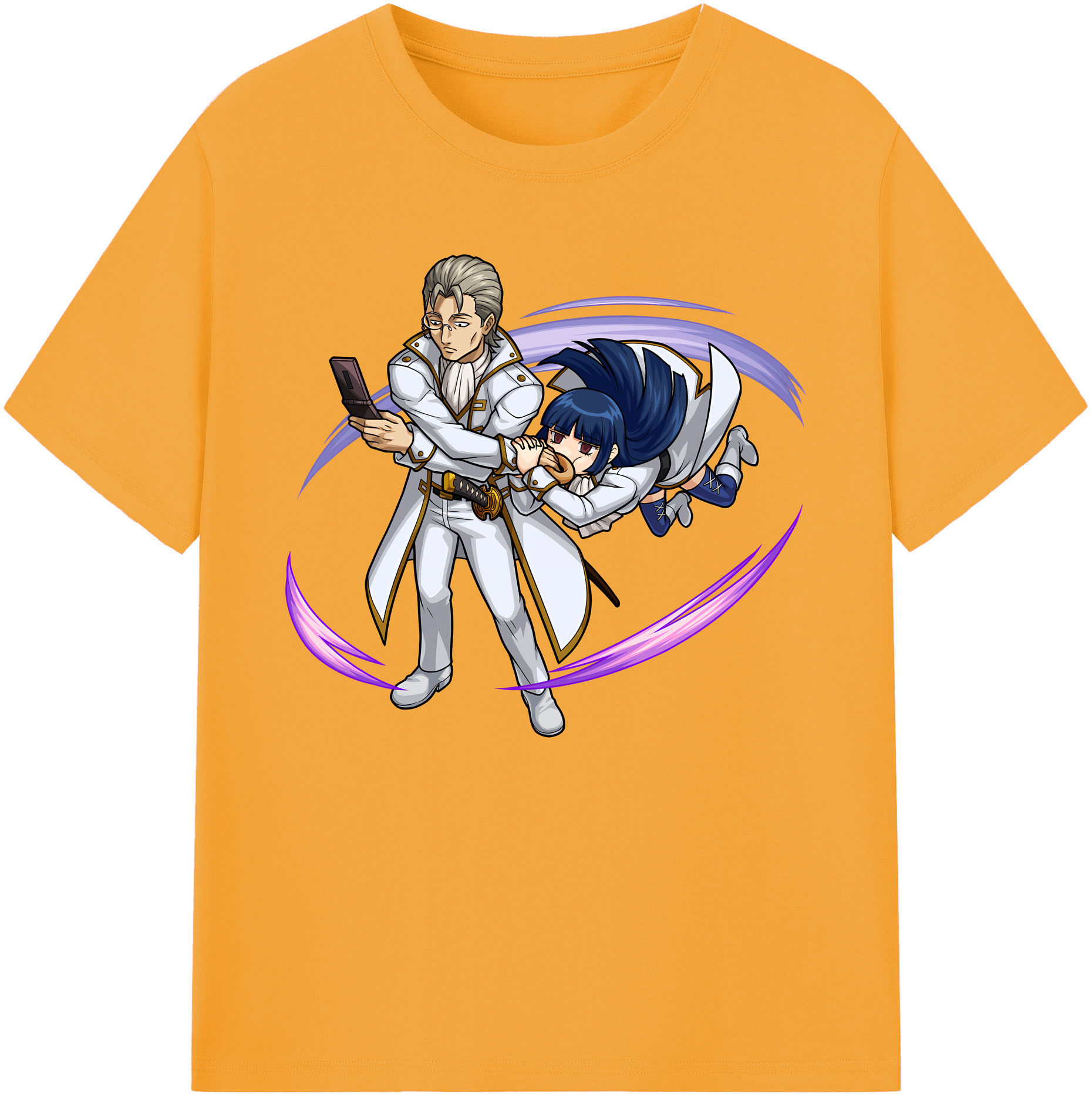 （画像用） ぎんたま 坂田銀時（さかたぎんとき） 神楽 志村新八（しむら しんぱち） GINTAMA Sakata Gintoki Kagura Shimura Shinpachi 綿100％ メンズ半袖Tシャツ｜肌触りやわらか＆通気性