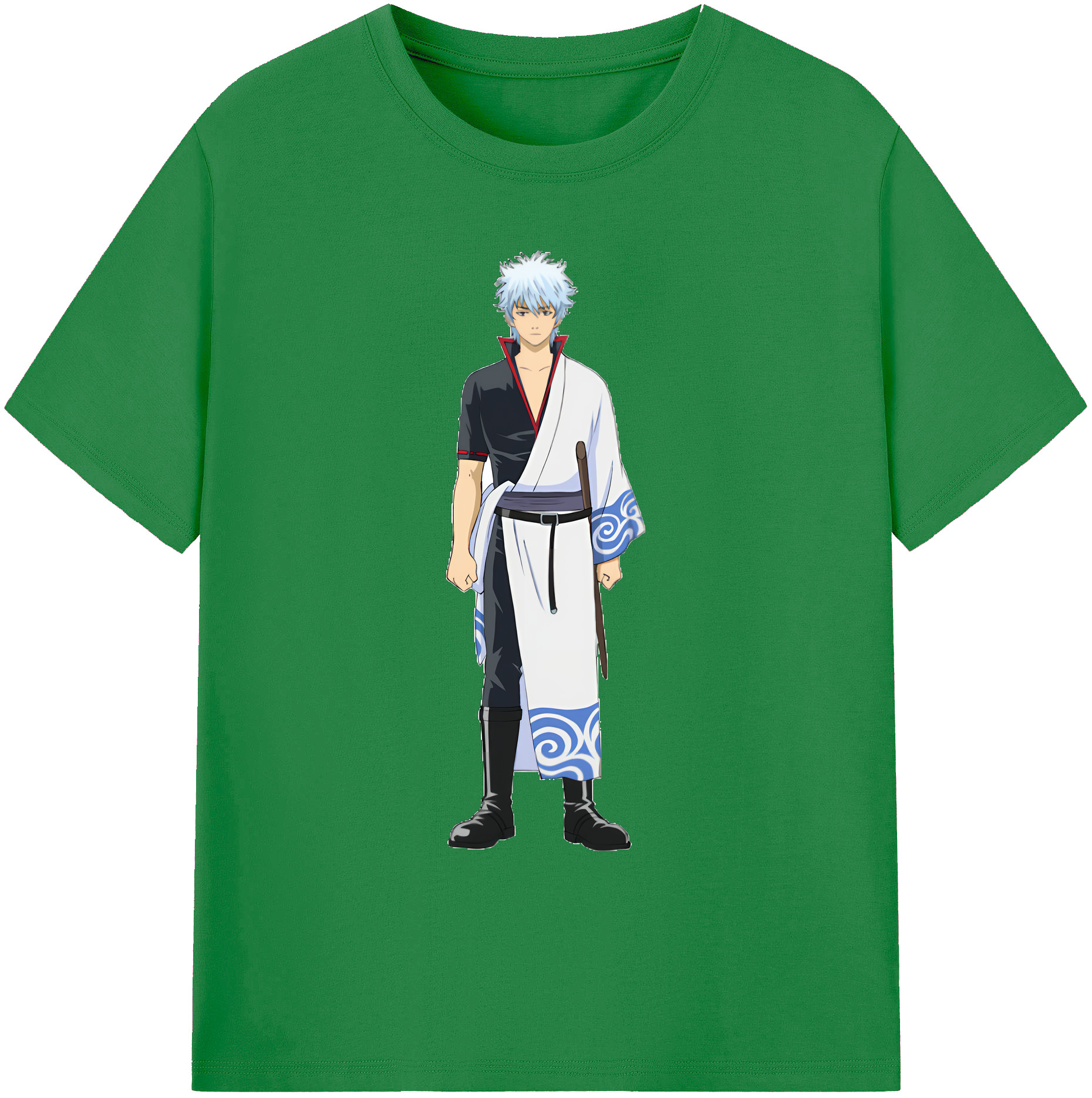 （画像用） ぎんたま 坂田銀時（さかたぎんとき） 神楽 志村新八（しむら しんぱち） GINTAMA Sakata Gintoki Kagura Shimura Shinpachi 綿100％ メンズ半袖Tシャツ｜肌触りやわらか＆通気性