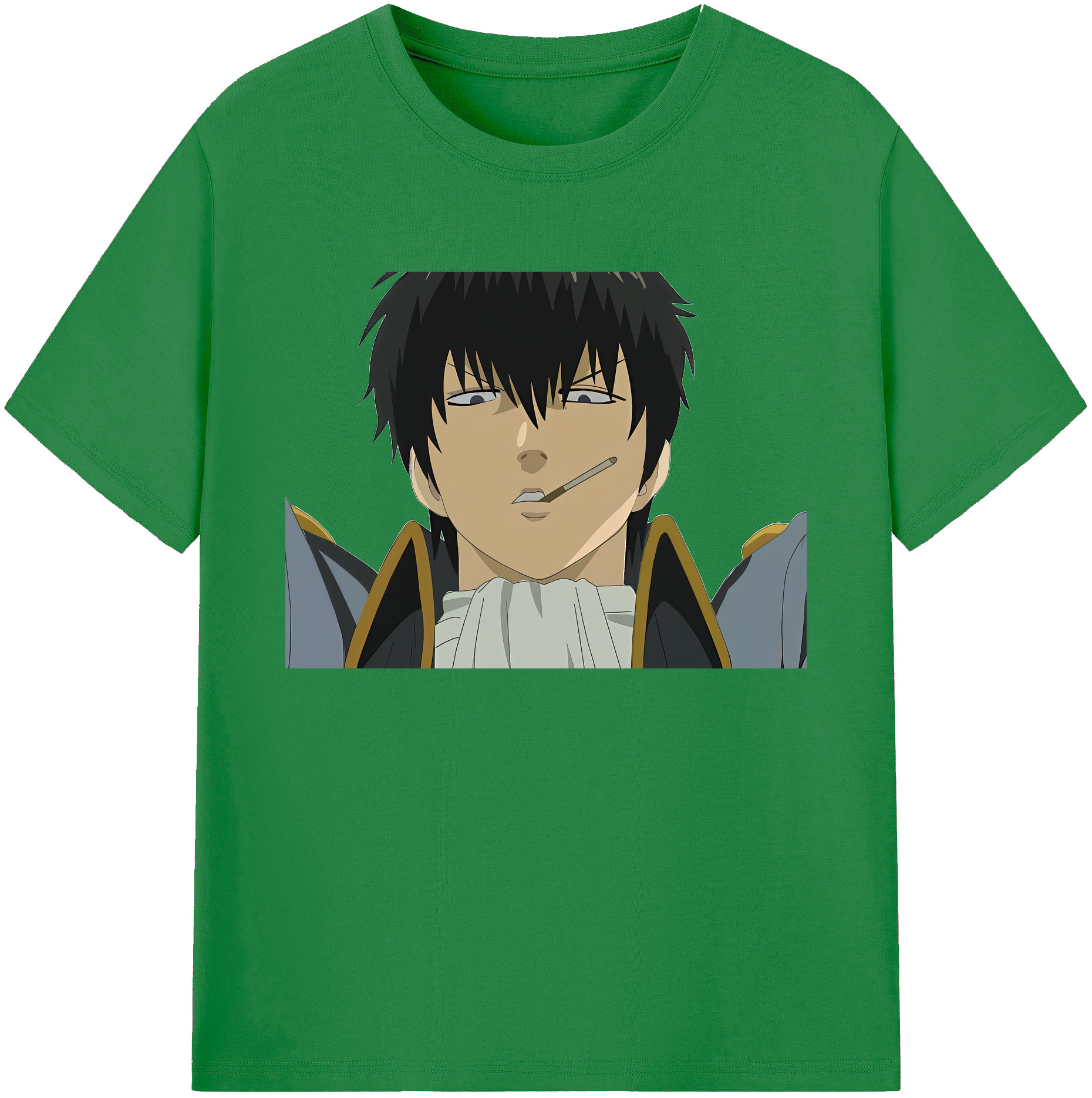 （画像用） ぎんたま 坂田銀時（さかたぎんとき） 神楽 志村新八（しむら しんぱち） GINTAMA Sakata Gintoki Kagura Shimura Shinpachi 綿100％ メンズ半袖Tシャツ｜肌触りやわらか＆通気性