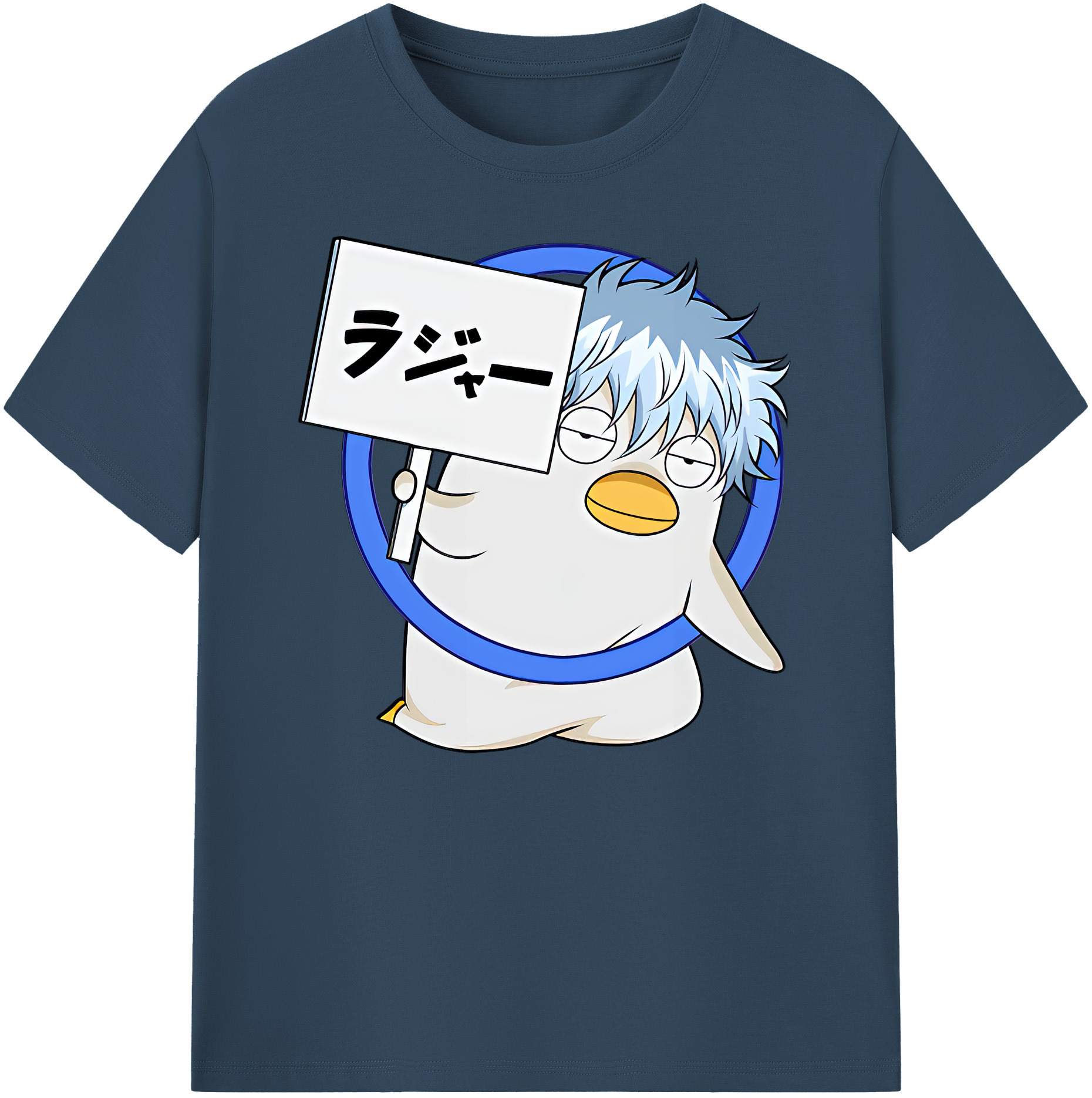 （画像用） ぎんたま 坂田銀時（さかたぎんとき） 神楽 志村新八（しむら しんぱち） GINTAMA Sakata Gintoki Kagura Shimura Shinpachi 綿100％ メンズ半袖Tシャツ｜肌触りやわらか＆通気性