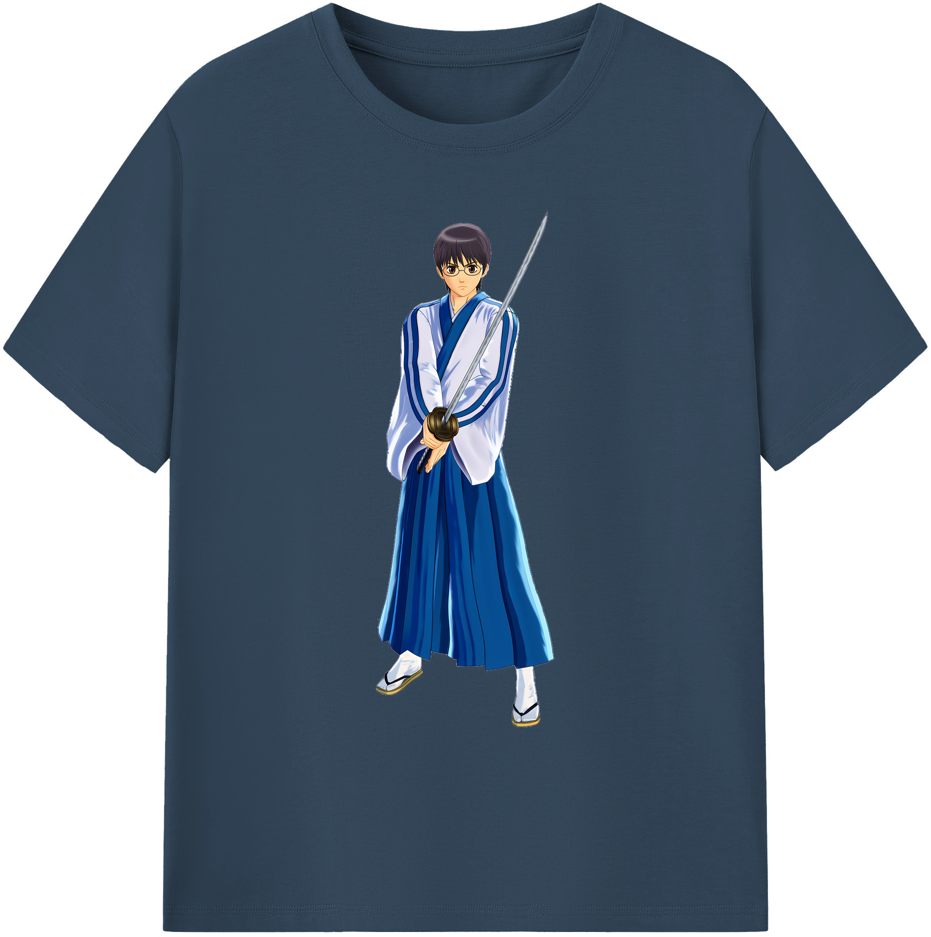 （画像用） ぎんたま 坂田銀時（さかたぎんとき） 神楽 志村新八（しむら しんぱち） GINTAMA Sakata Gintoki Kagura Shimura Shinpachi 綿100％ メンズ半袖Tシャツ｜肌触りやわらか＆通気性