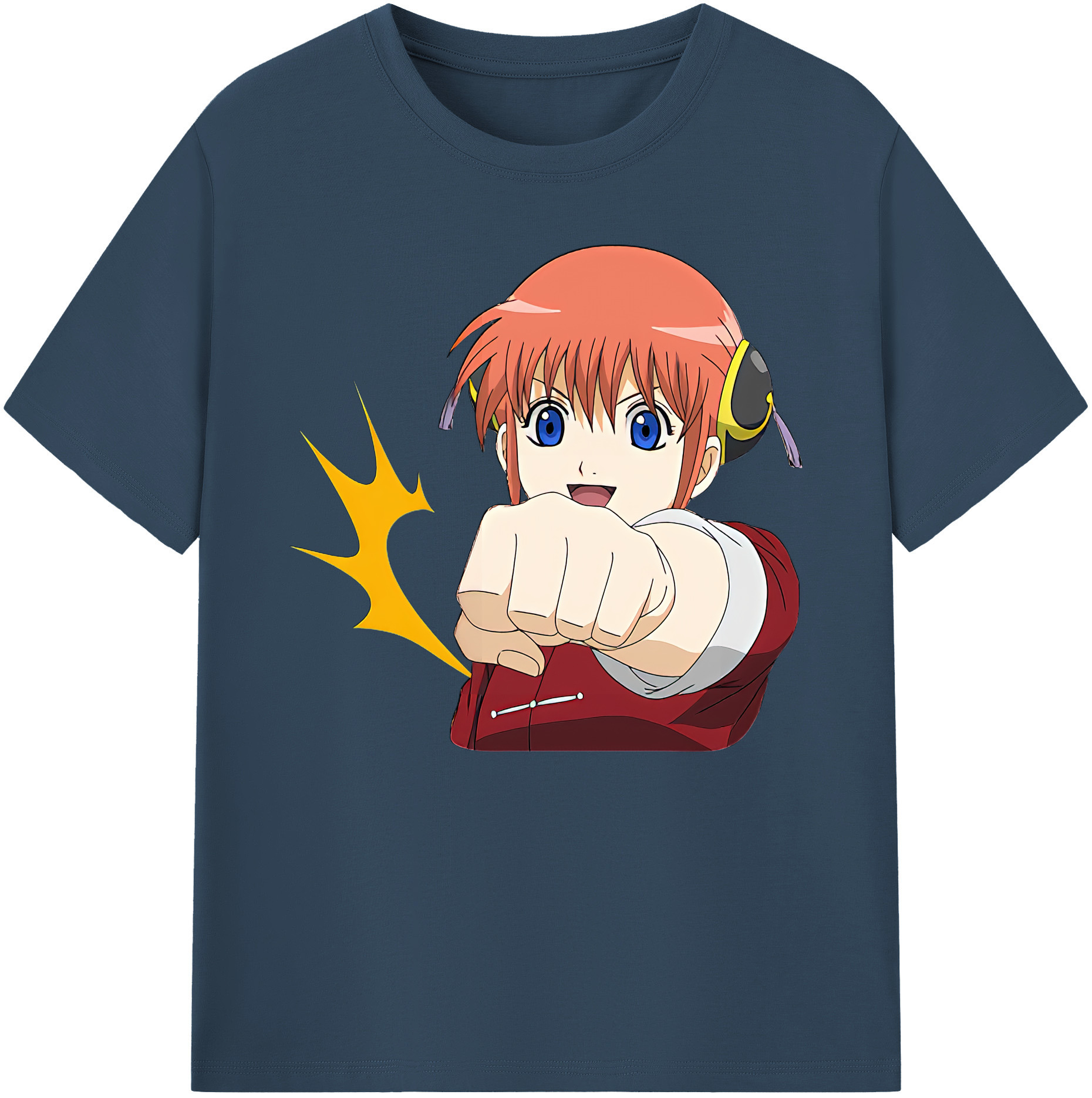 （画像用） ぎんたま 坂田銀時（さかたぎんとき） 神楽 志村新八（しむら しんぱち） GINTAMA Sakata Gintoki Kagura Shimura Shinpachi 綿100％ メンズ半袖Tシャツ｜肌触りやわらか＆通気性