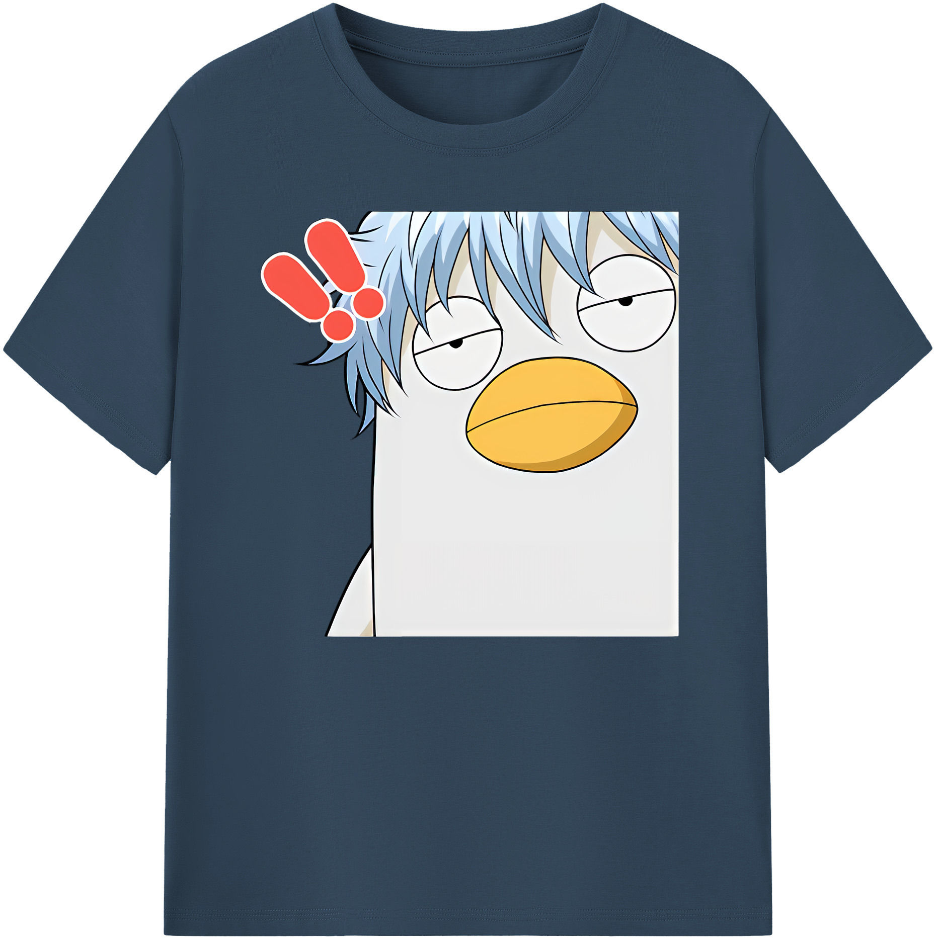 （画像用） ぎんたま 坂田銀時（さかたぎんとき） 神楽 志村新八（しむら しんぱち） GINTAMA Sakata Gintoki Kagura Shimura Shinpachi 綿100％ メンズ半袖Tシャツ｜肌触りやわらか＆通気性