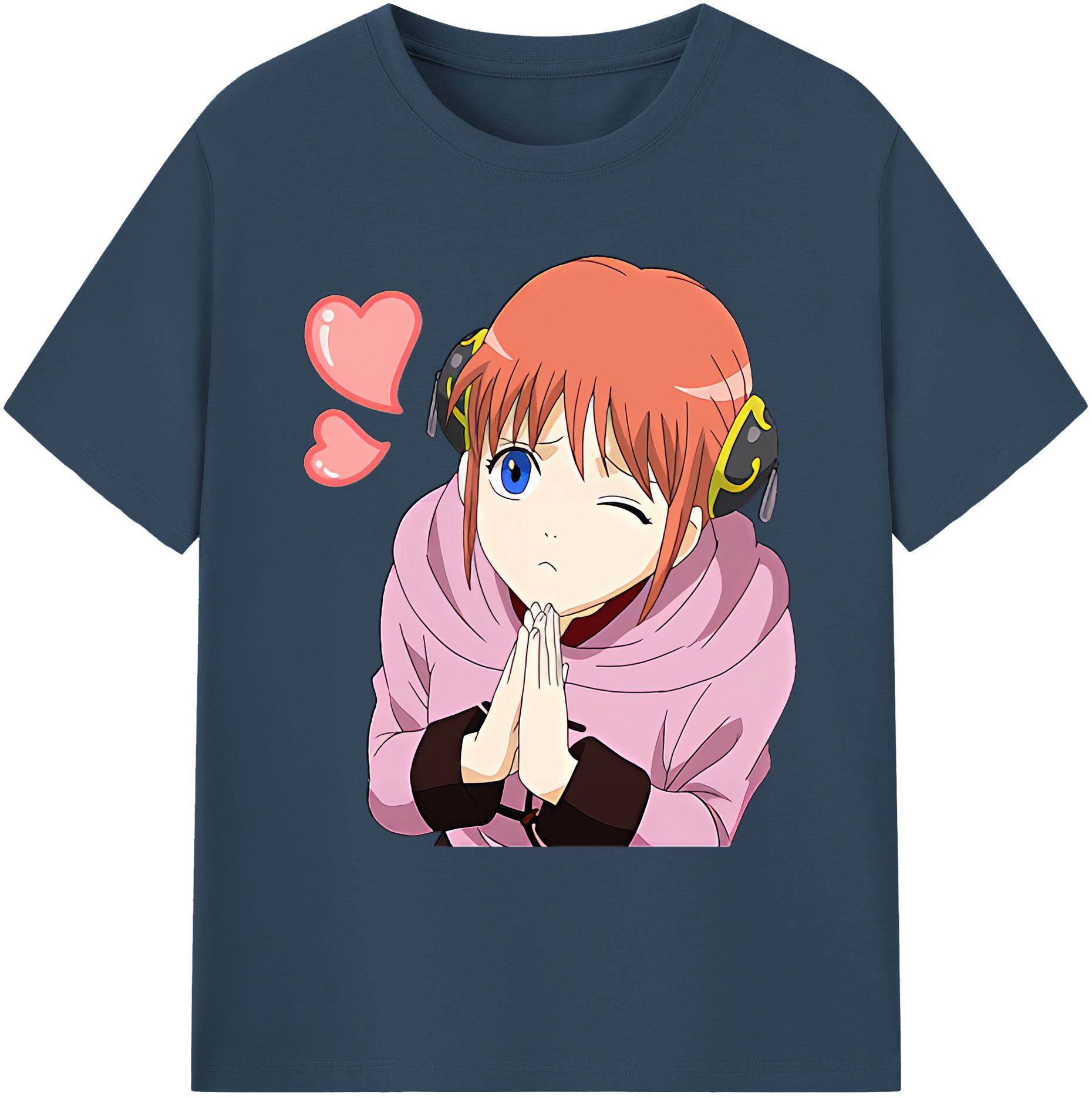 （画像用） ぎんたま 坂田銀時（さかたぎんとき） 神楽 志村新八（しむら しんぱち） GINTAMA Sakata Gintoki Kagura Shimura Shinpachi 綿100％ メンズ半袖Tシャツ｜肌触りやわらか＆通気性