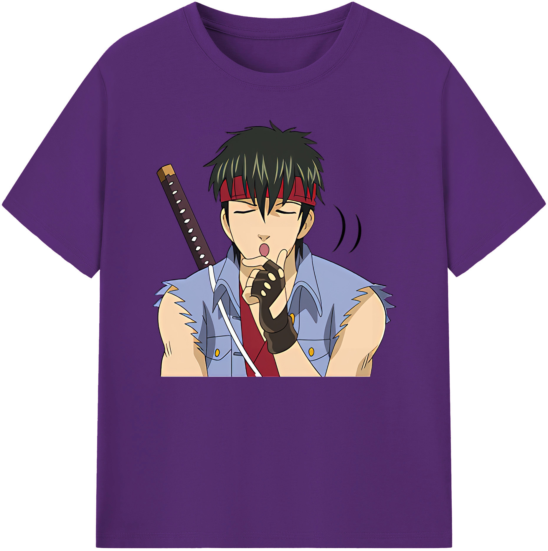 （画像用） ぎんたま 坂田銀時（さかたぎんとき） 神楽 志村新八（しむら しんぱち） GINTAMA Sakata Gintoki Kagura Shimura Shinpachi 綿100％ メンズ半袖Tシャツ｜肌触りやわらか＆通気性