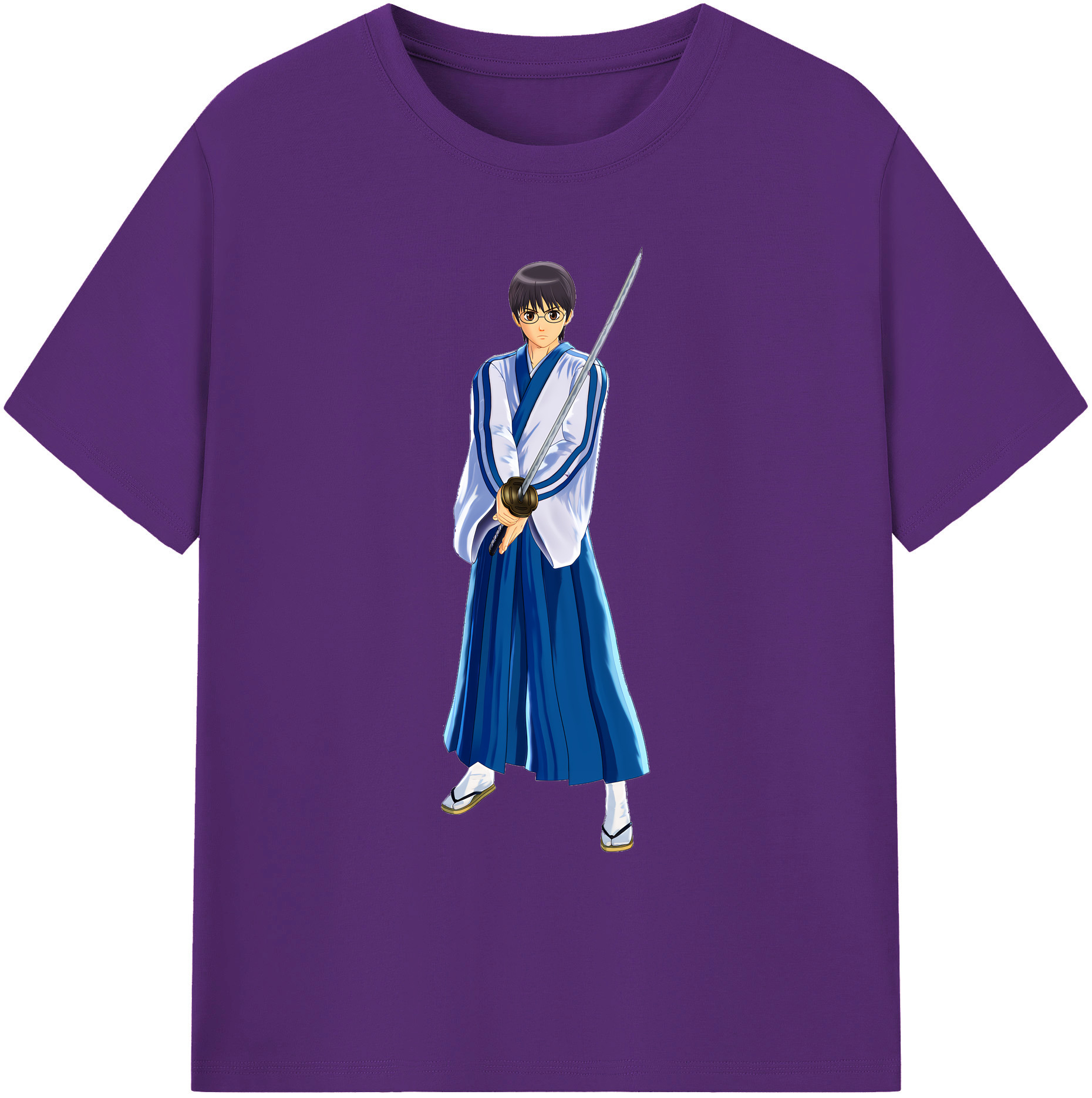（画像用） ぎんたま 坂田銀時（さかたぎんとき） 神楽 志村新八（しむら しんぱち） GINTAMA Sakata Gintoki Kagura Shimura Shinpachi 綿100％ メンズ半袖Tシャツ｜肌触りやわらか＆通気性