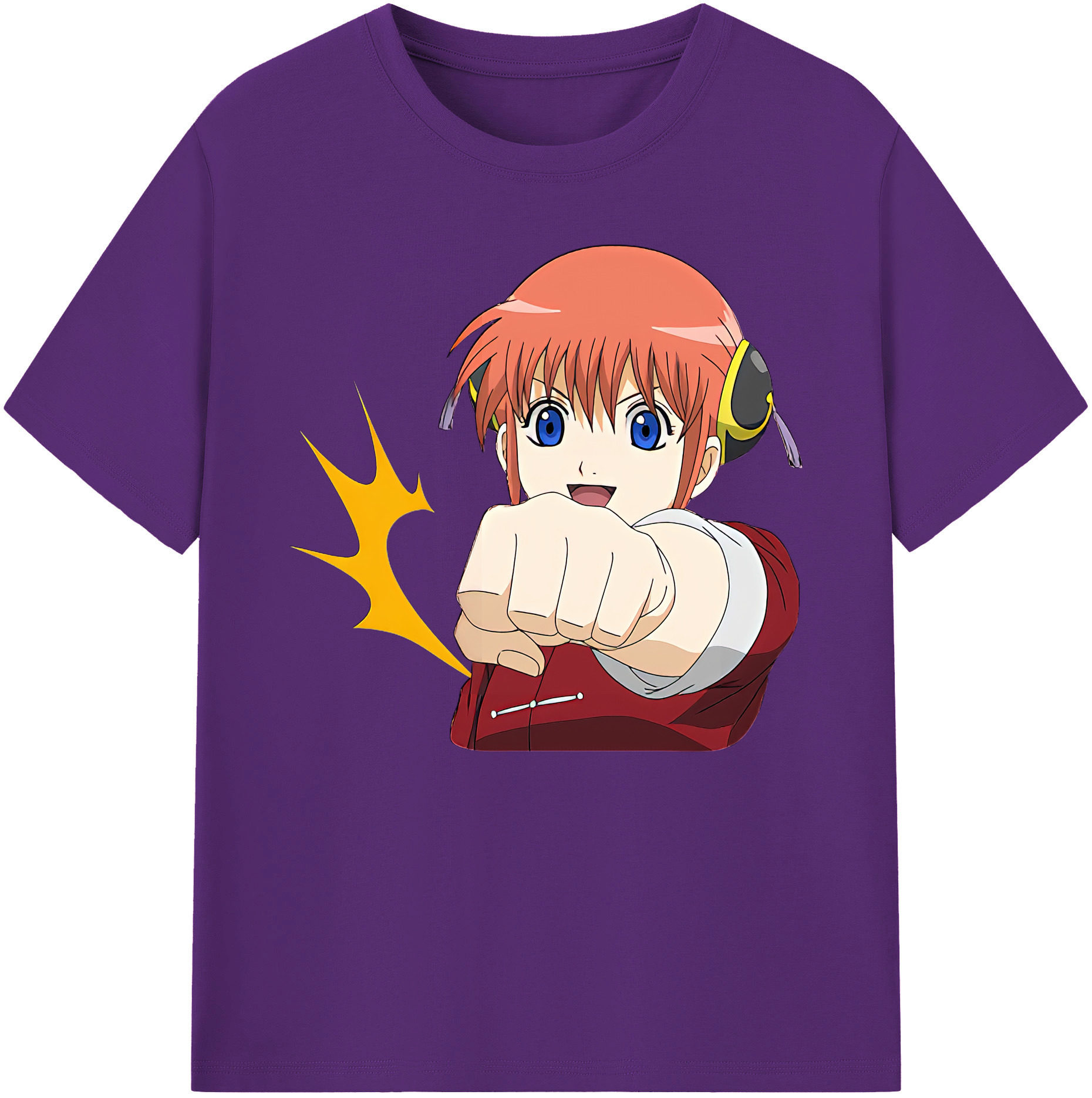 （画像用） ぎんたま 坂田銀時（さかたぎんとき） 神楽 志村新八（しむら しんぱち） GINTAMA Sakata Gintoki Kagura Shimura Shinpachi 綿100％ メンズ半袖Tシャツ｜肌触りやわらか＆通気性