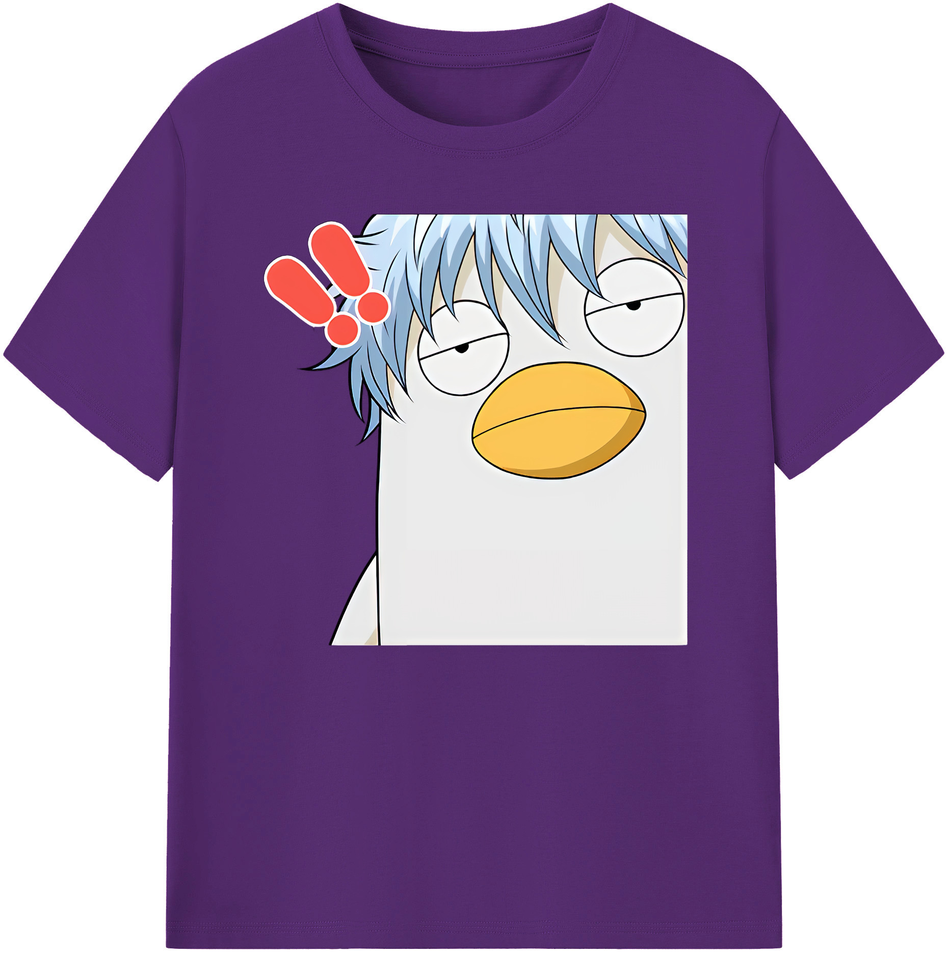 （画像用） ぎんたま 坂田銀時（さかたぎんとき） 神楽 志村新八（しむら しんぱち） GINTAMA Sakata Gintoki Kagura Shimura Shinpachi 綿100％ メンズ半袖Tシャツ｜肌触りやわらか＆通気性