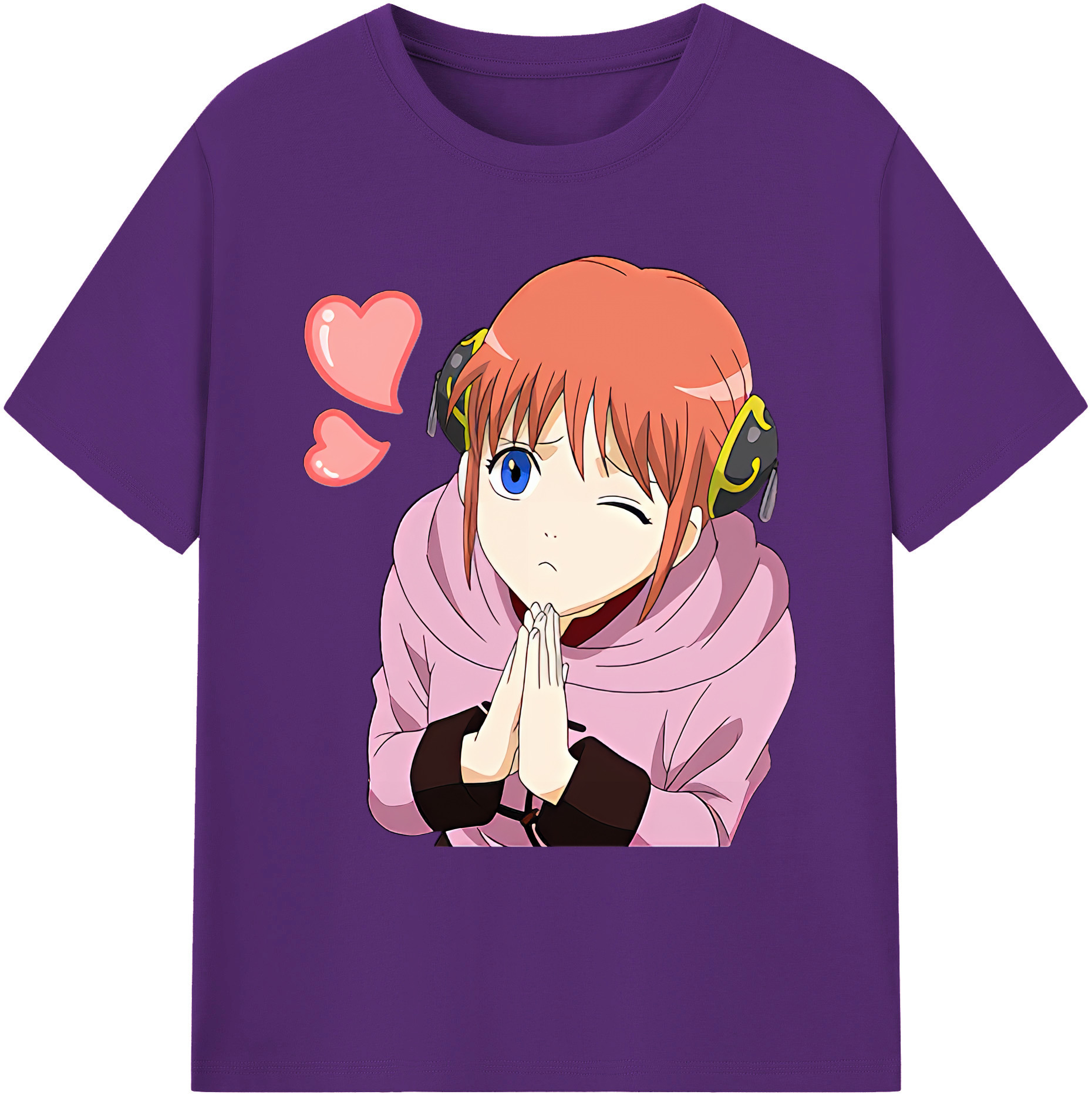 （画像用） ぎんたま 坂田銀時（さかたぎんとき） 神楽 志村新八（しむら しんぱち） GINTAMA Sakata Gintoki Kagura Shimura Shinpachi 綿100％ メンズ半袖Tシャツ｜肌触りやわらか＆通気性