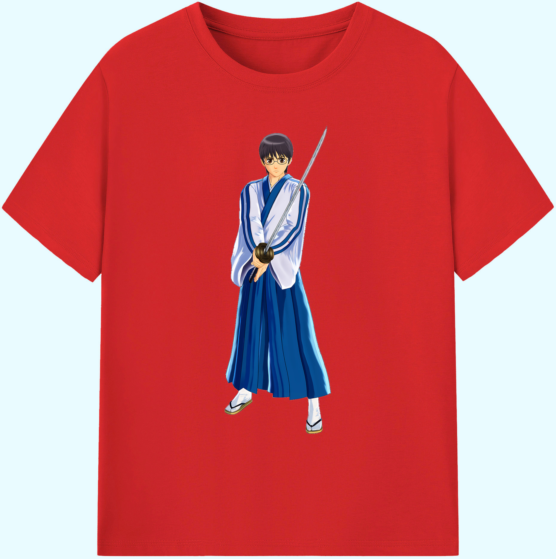 （画像用） ぎんたま 坂田銀時（さかたぎんとき） 神楽 志村新八（しむら しんぱち） GINTAMA Sakata Gintoki Kagura Shimura Shinpachi 綿100％ メンズ半袖Tシャツ｜肌触りやわらか＆通気性