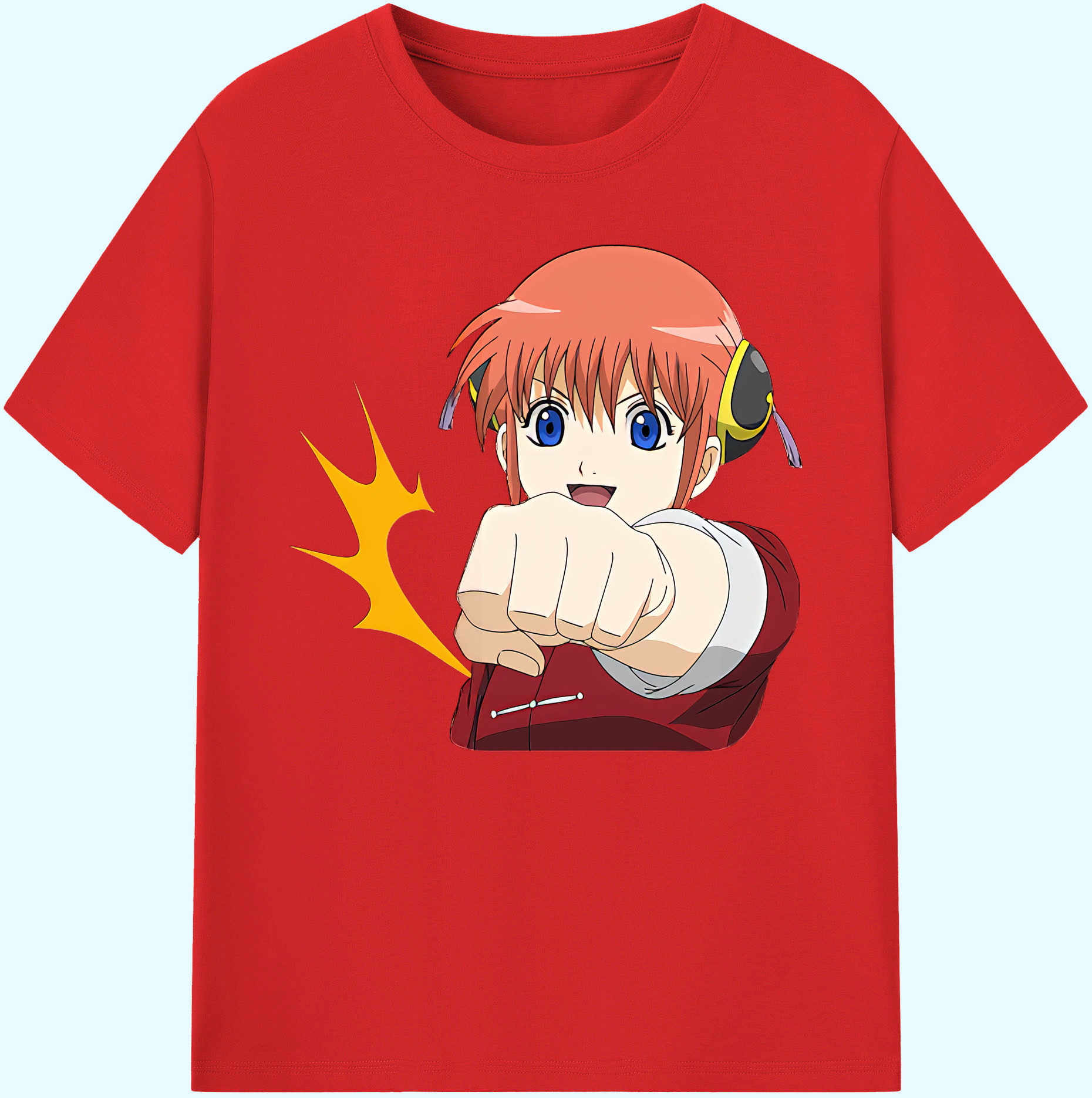 （画像用） ぎんたま 坂田銀時（さかたぎんとき） 神楽 志村新八（しむら しんぱち） GINTAMA Sakata Gintoki Kagura Shimura Shinpachi 綿100％ メンズ半袖Tシャツ｜肌触りやわらか＆通気性