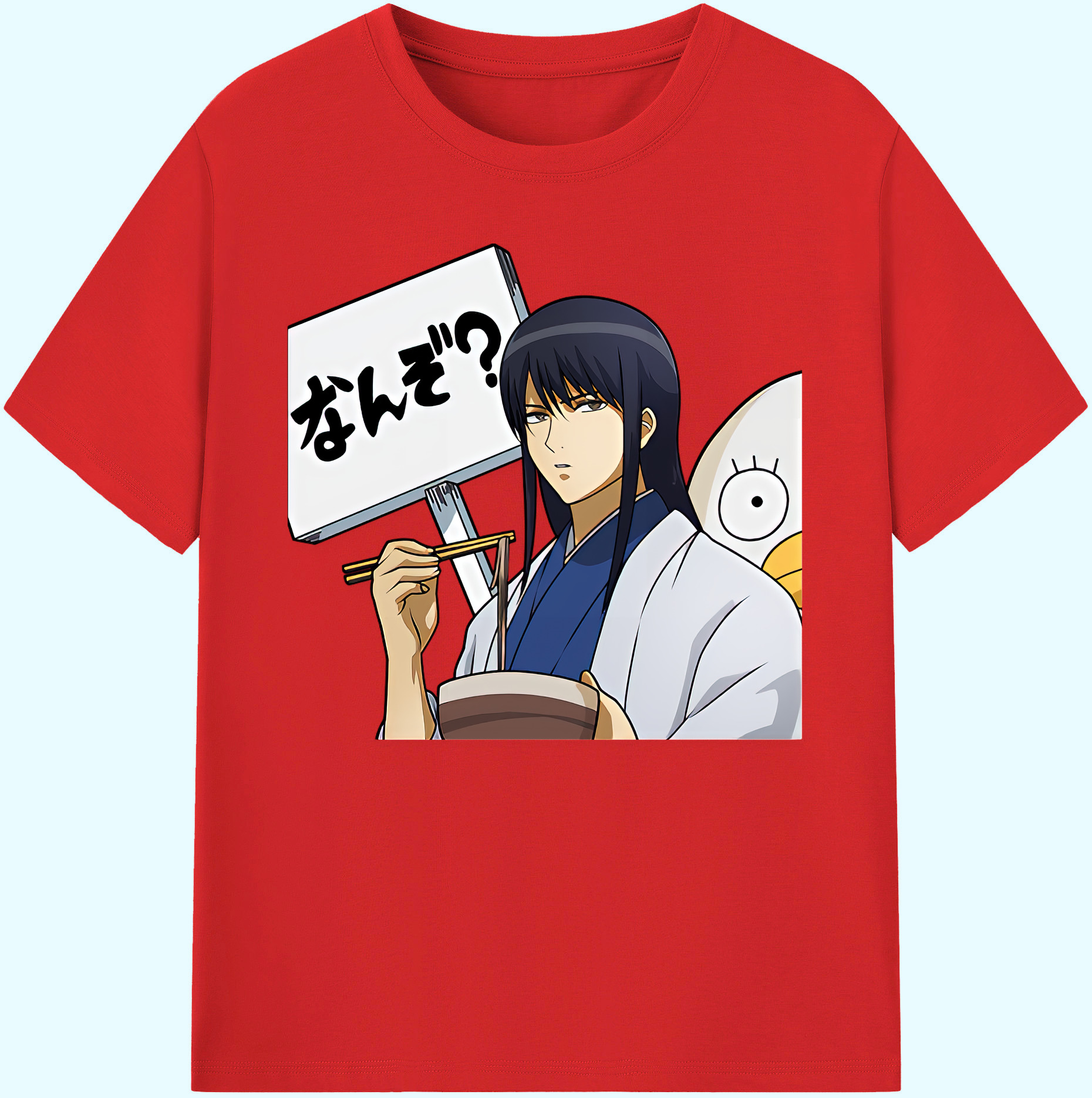 （画像用） ぎんたま 坂田銀時（さかたぎんとき） 神楽 志村新八（しむら しんぱち） GINTAMA Sakata Gintoki Kagura Shimura Shinpachi 綿100％ メンズ半袖Tシャツ｜肌触りやわらか＆通気性
