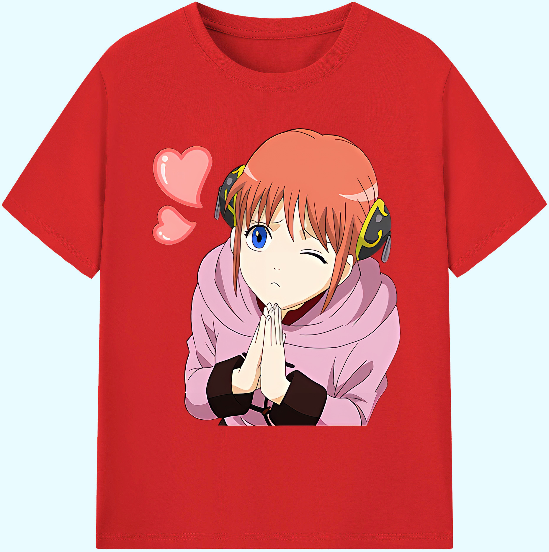 （画像用） ぎんたま 坂田銀時（さかたぎんとき） 神楽 志村新八（しむら しんぱち） GINTAMA Sakata Gintoki Kagura Shimura Shinpachi 綿100％ メンズ半袖Tシャツ｜肌触りやわらか＆通気性