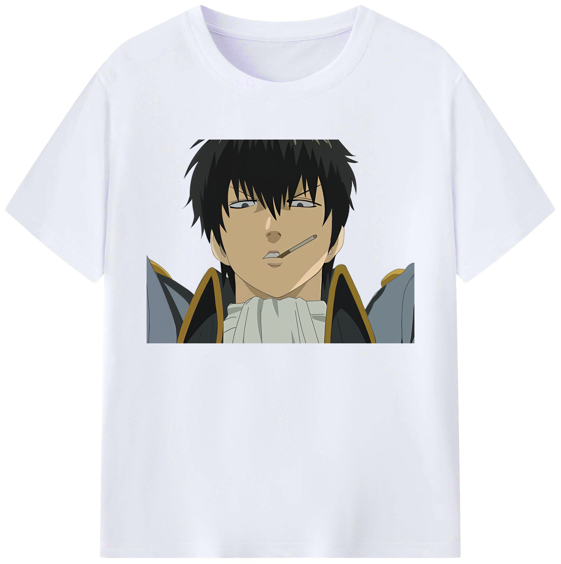 （画像用） ぎんたま 坂田銀時（さかたぎんとき） 神楽 志村新八（しむら しんぱち） GINTAMA Sakata Gintoki Kagura Shimura Shinpachi 綿100％ メンズ半袖Tシャツ｜肌触りやわらか＆通気性