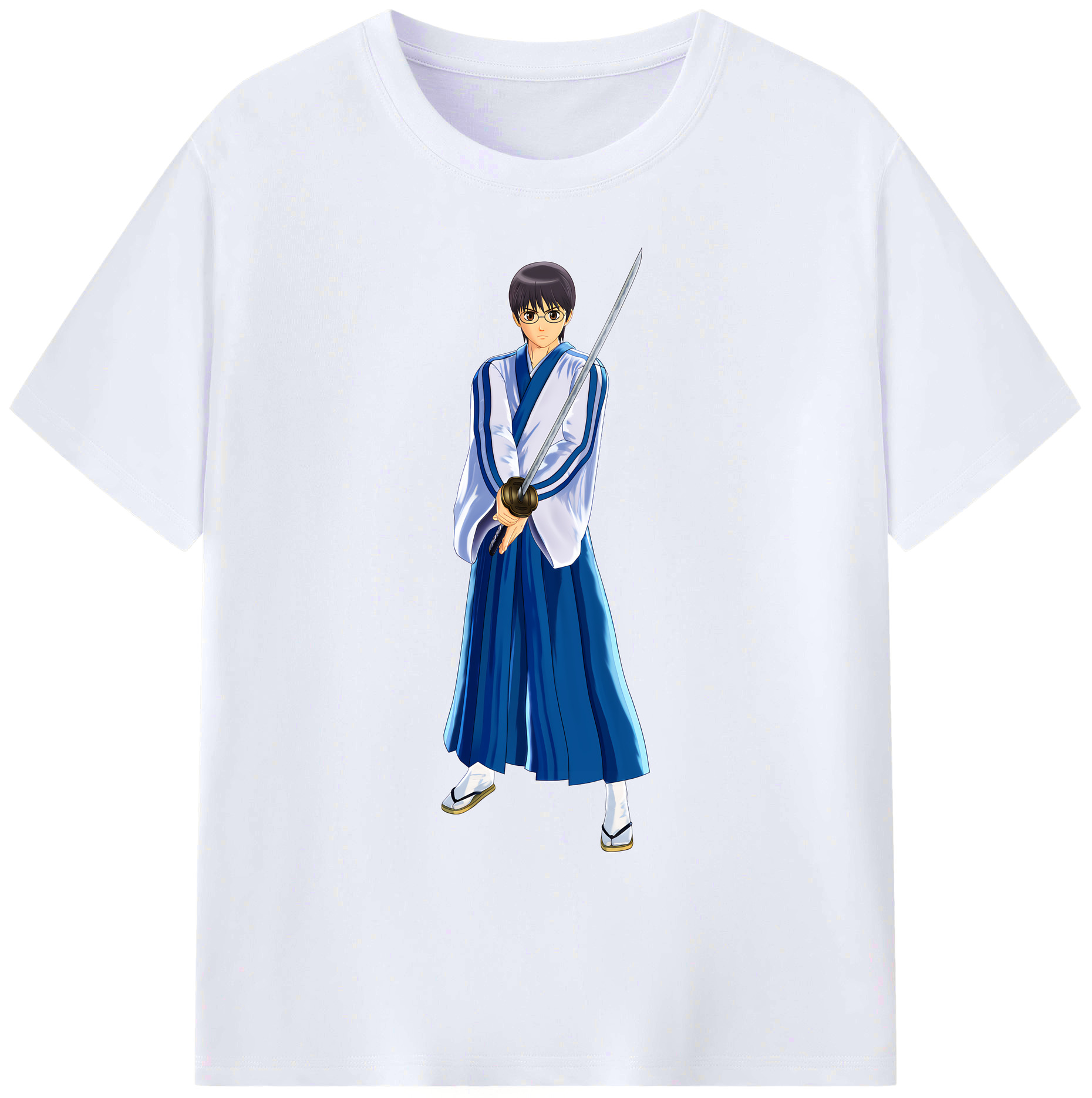 （画像用） ぎんたま 坂田銀時（さかたぎんとき） 神楽 志村新八（しむら しんぱち） GINTAMA Sakata Gintoki Kagura Shimura Shinpachi 綿100％ メンズ半袖Tシャツ｜肌触りやわらか＆通気性