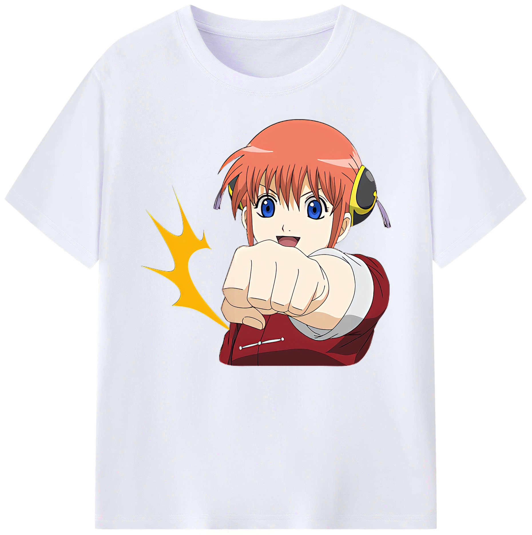 （画像用） ぎんたま 坂田銀時（さかたぎんとき） 神楽 志村新八（しむら しんぱち） GINTAMA Sakata Gintoki Kagura Shimura Shinpachi 綿100％ メンズ半袖Tシャツ｜肌触りやわらか＆通気性
