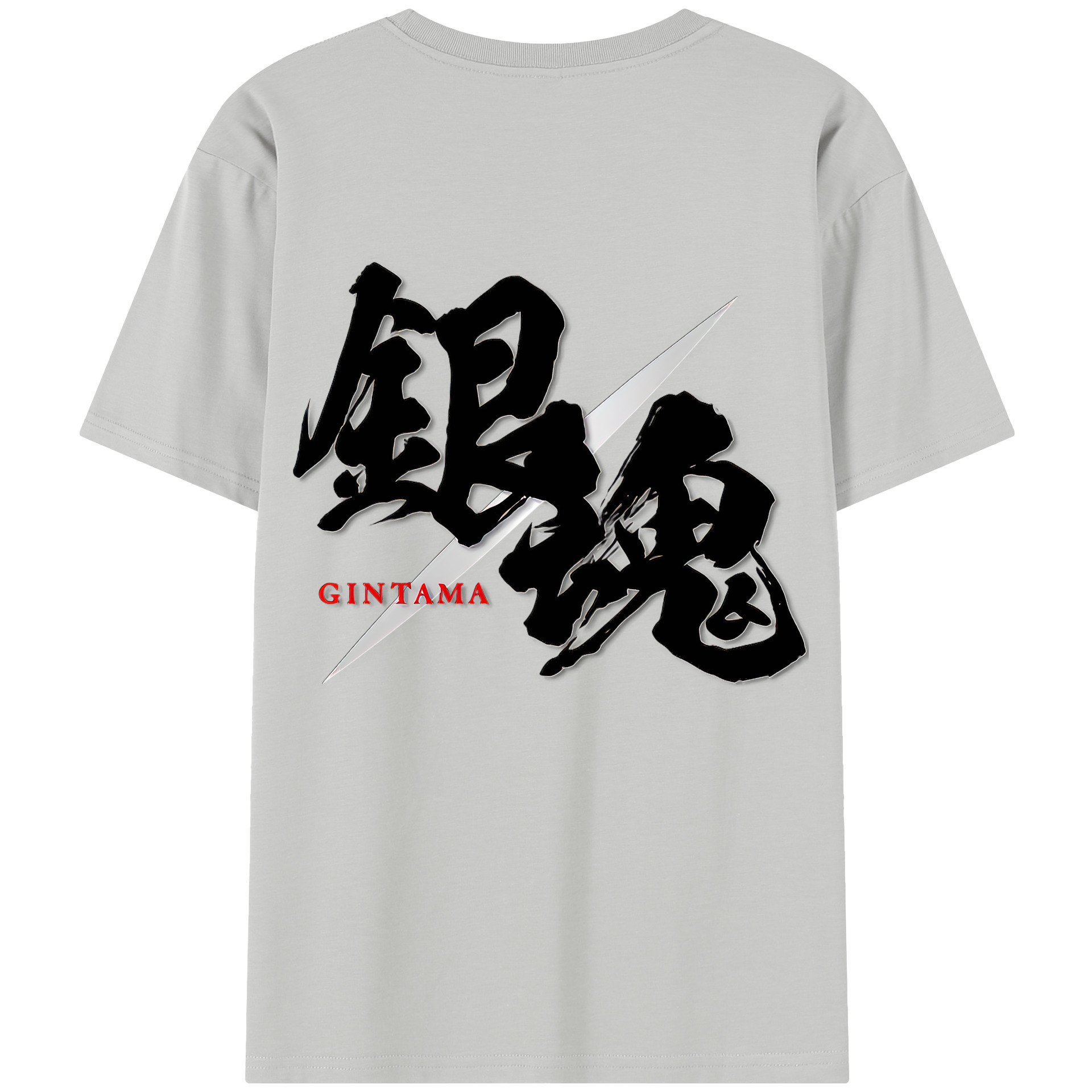 （画像用） ぎんたま 坂田銀時（さかたぎんとき） 神楽 志村新八（しむら しんぱち） GINTAMA Sakata Gintoki Kagura Shimura Shinpachi レディース半袖Tシャツ(バックプリント)