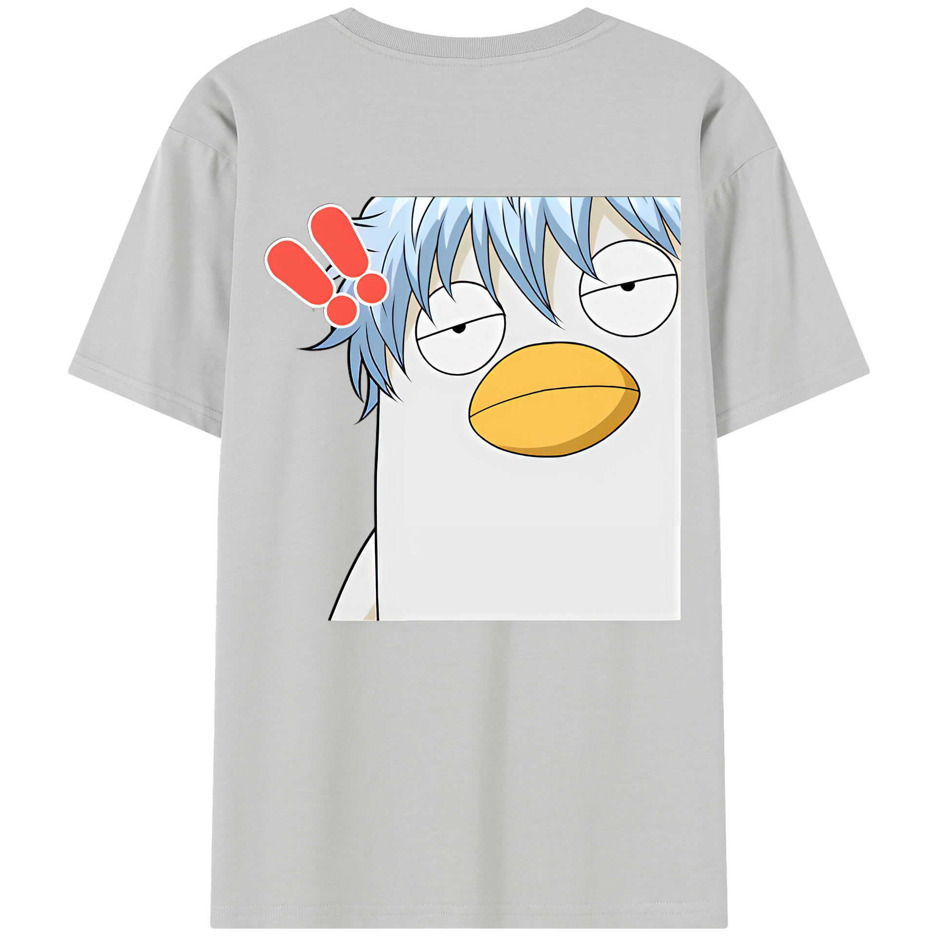（画像用） ぎんたま 坂田銀時（さかたぎんとき） 神楽 志村新八（しむら しんぱち） GINTAMA Sakata Gintoki Kagura Shimura Shinpachi レディース半袖Tシャツ(バックプリント)