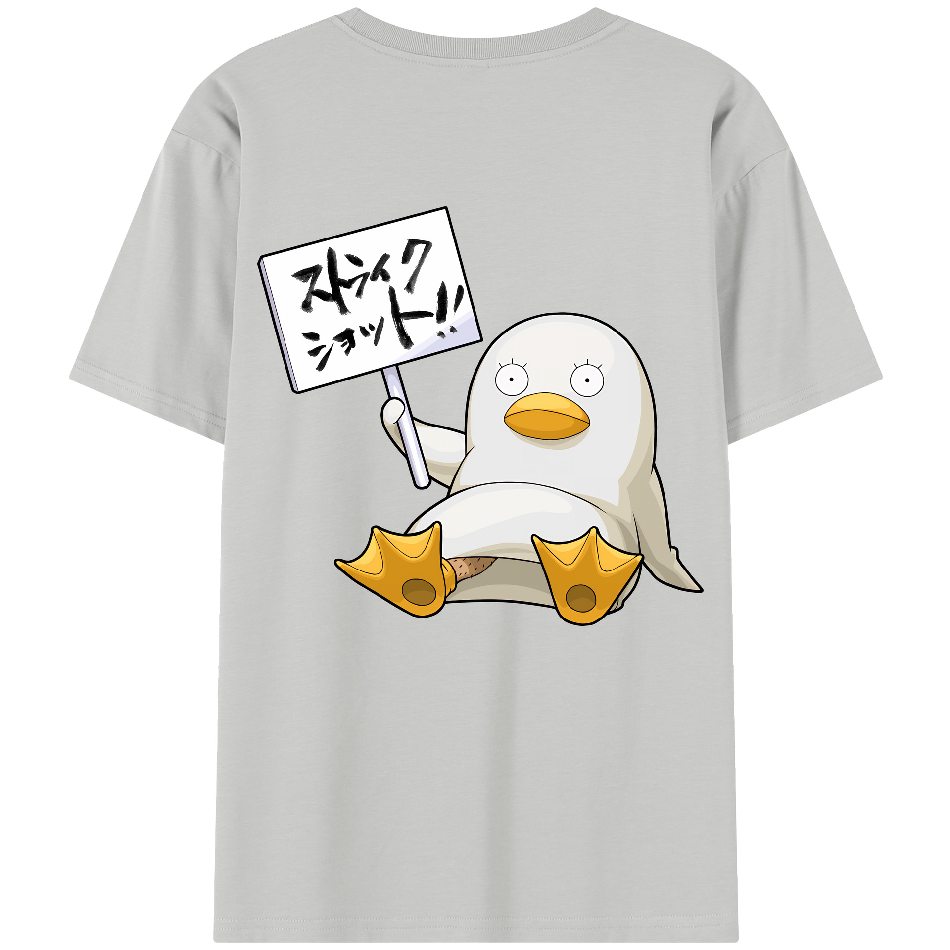 （画像用） ぎんたま 坂田銀時（さかたぎんとき） 神楽 志村新八（しむら しんぱち） GINTAMA Sakata Gintoki Kagura Shimura Shinpachi レディース半袖Tシャツ(バックプリント)