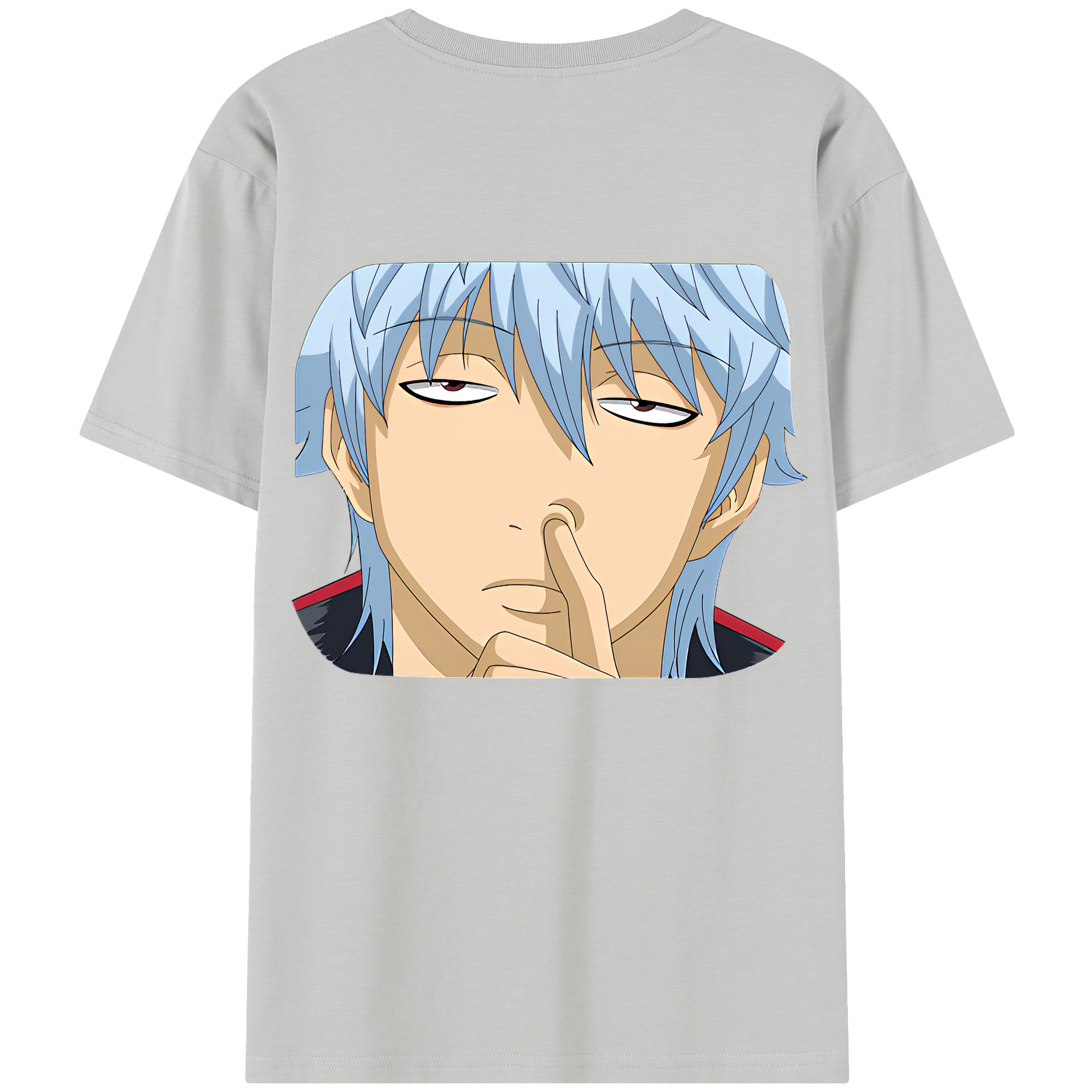 （画像用） ぎんたま 坂田銀時（さかたぎんとき） 神楽 志村新八（しむら しんぱち） GINTAMA Sakata Gintoki Kagura Shimura Shinpachi レディース半袖Tシャツ(バックプリント)