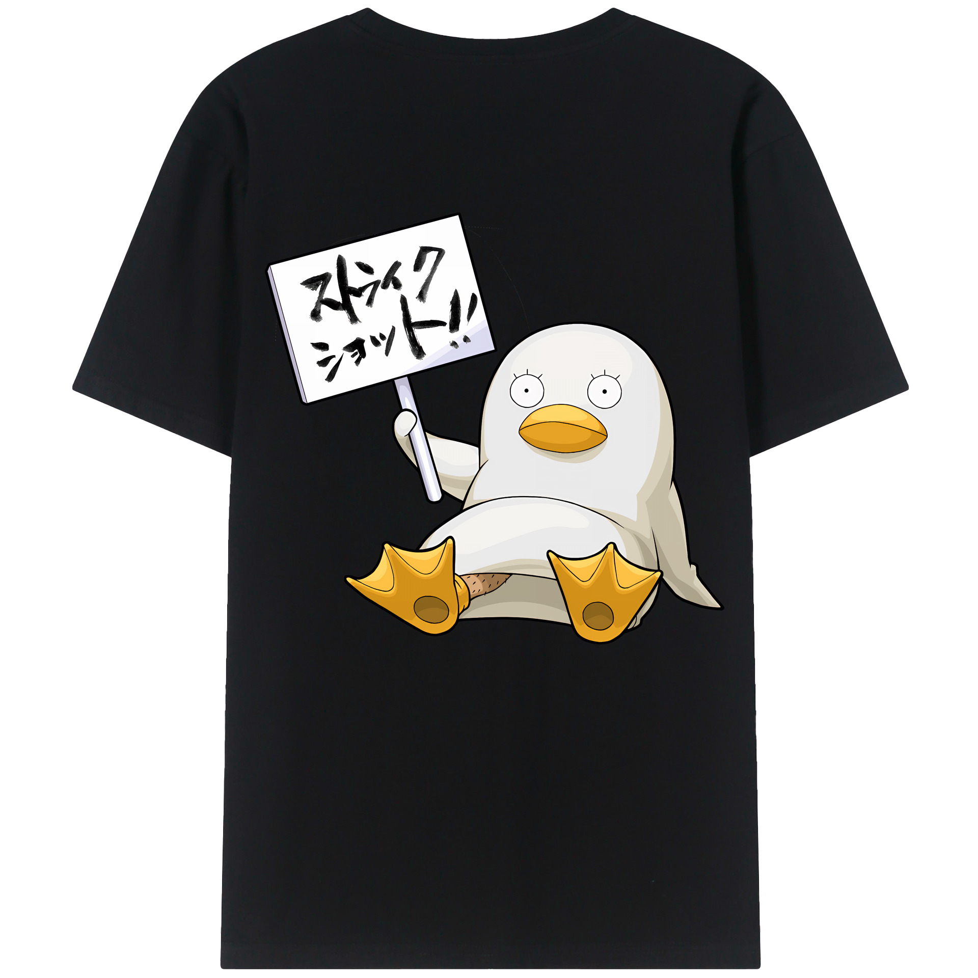 （画像用） ぎんたま 坂田銀時（さかたぎんとき） 神楽 志村新八（しむら しんぱち） GINTAMA Sakata Gintoki Kagura Shimura Shinpachi レディース半袖Tシャツ(バックプリント)