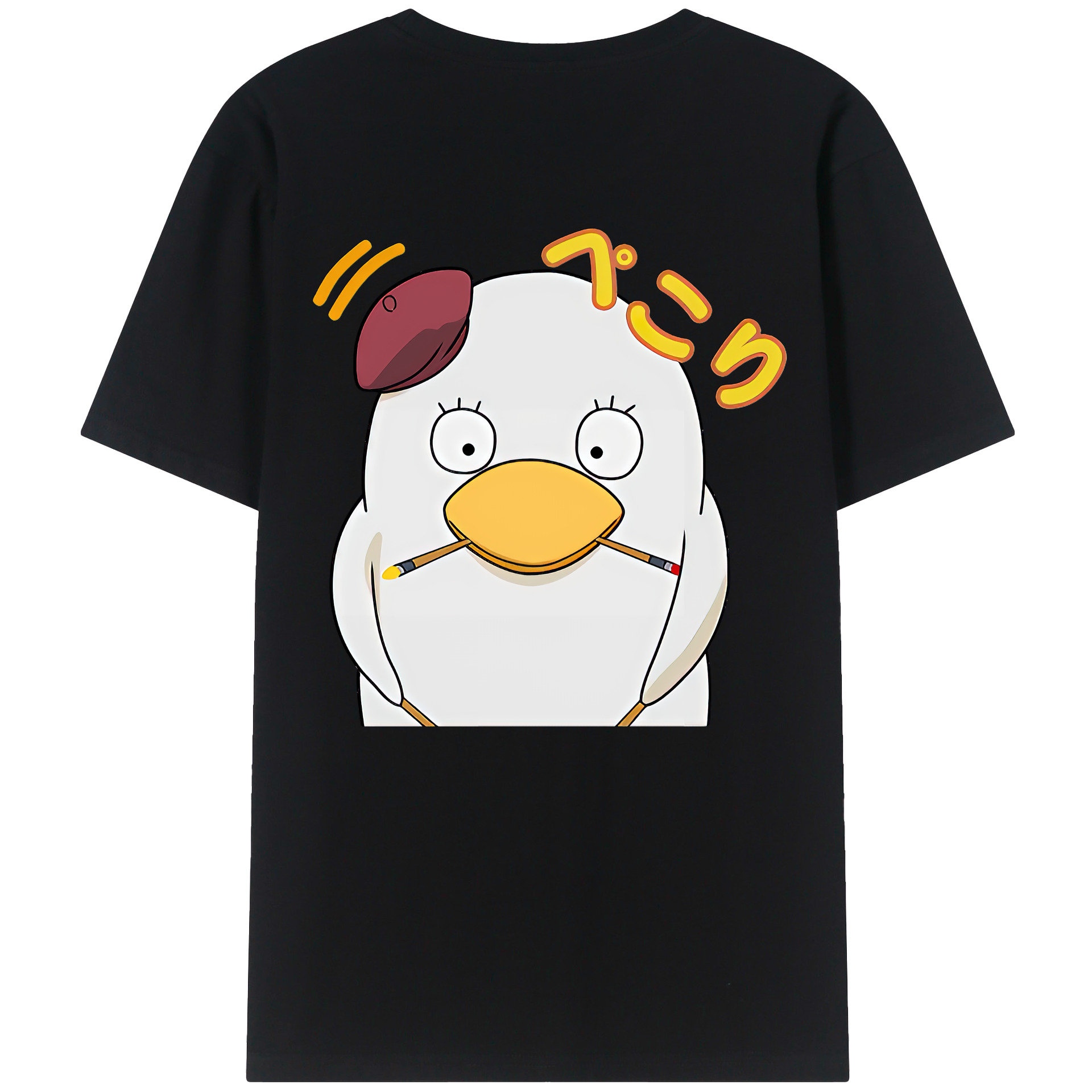 （画像用） ぎんたま 坂田銀時（さかたぎんとき） 神楽 志村新八（しむら しんぱち） GINTAMA Sakata Gintoki Kagura Shimura Shinpachi レディース半袖Tシャツ(バックプリント)